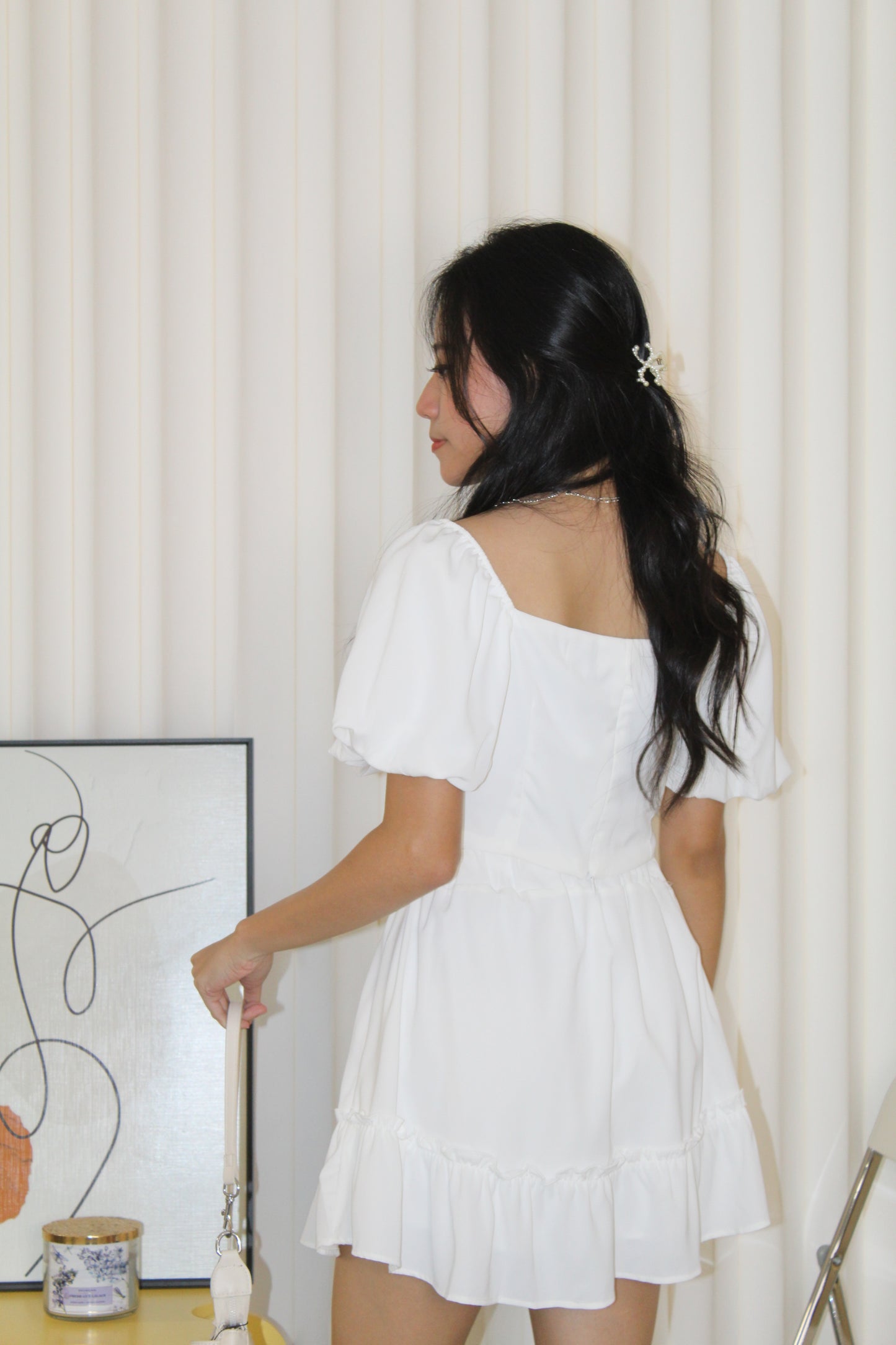 Casey Puff Set (White)