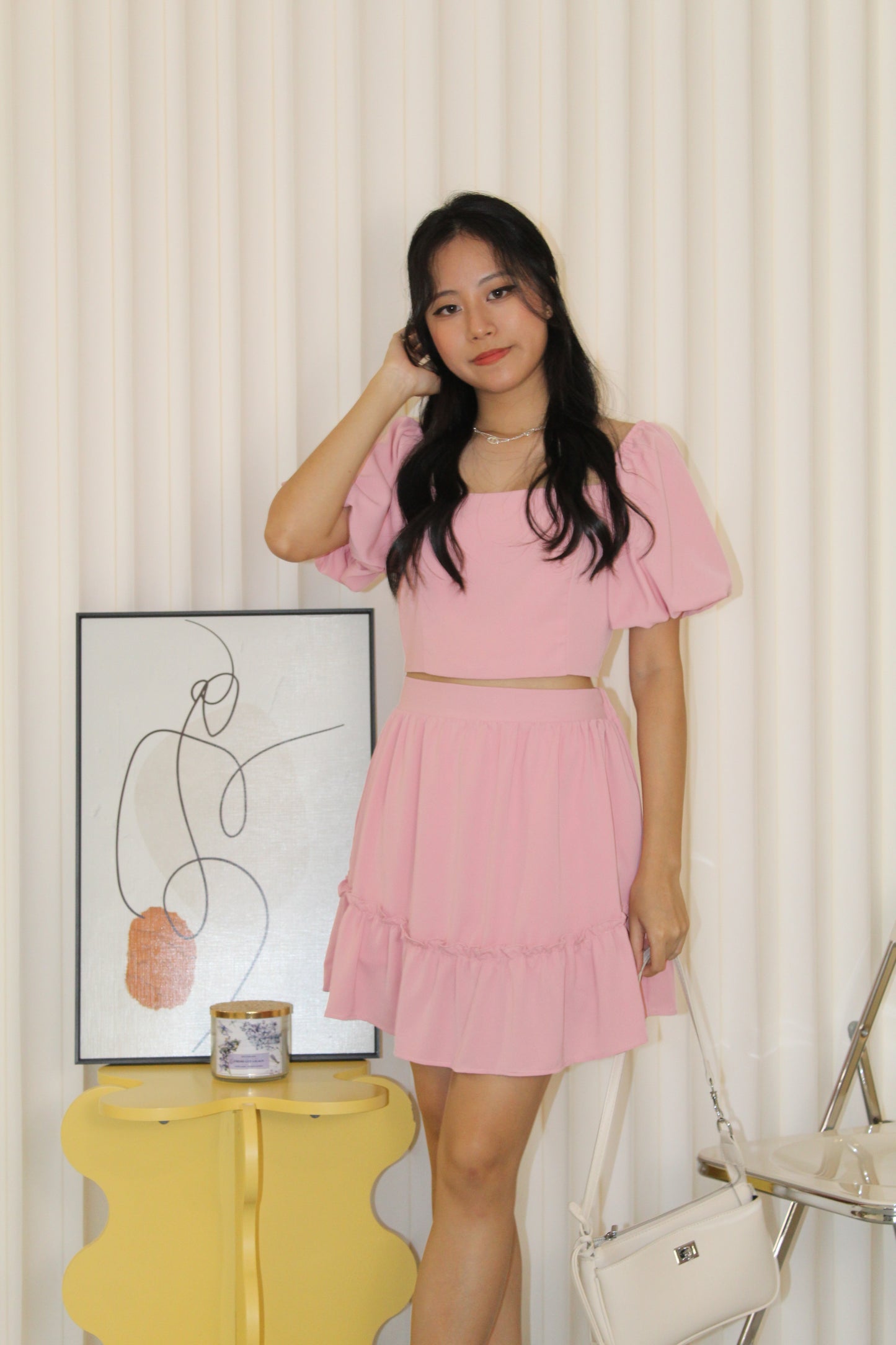 Casey Puff Set (Pink)