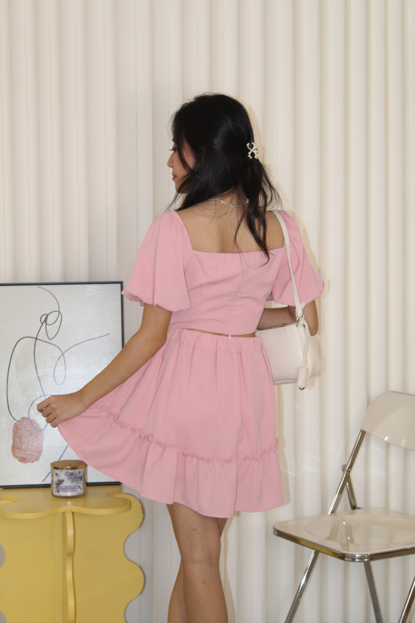 Casey Puff Set (Pink)