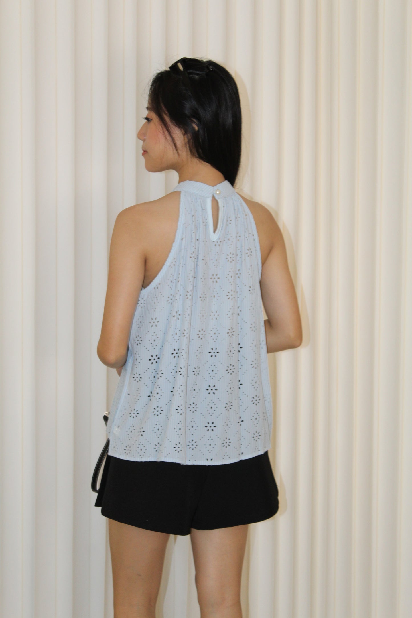 Edith Halter Top (Yellow)