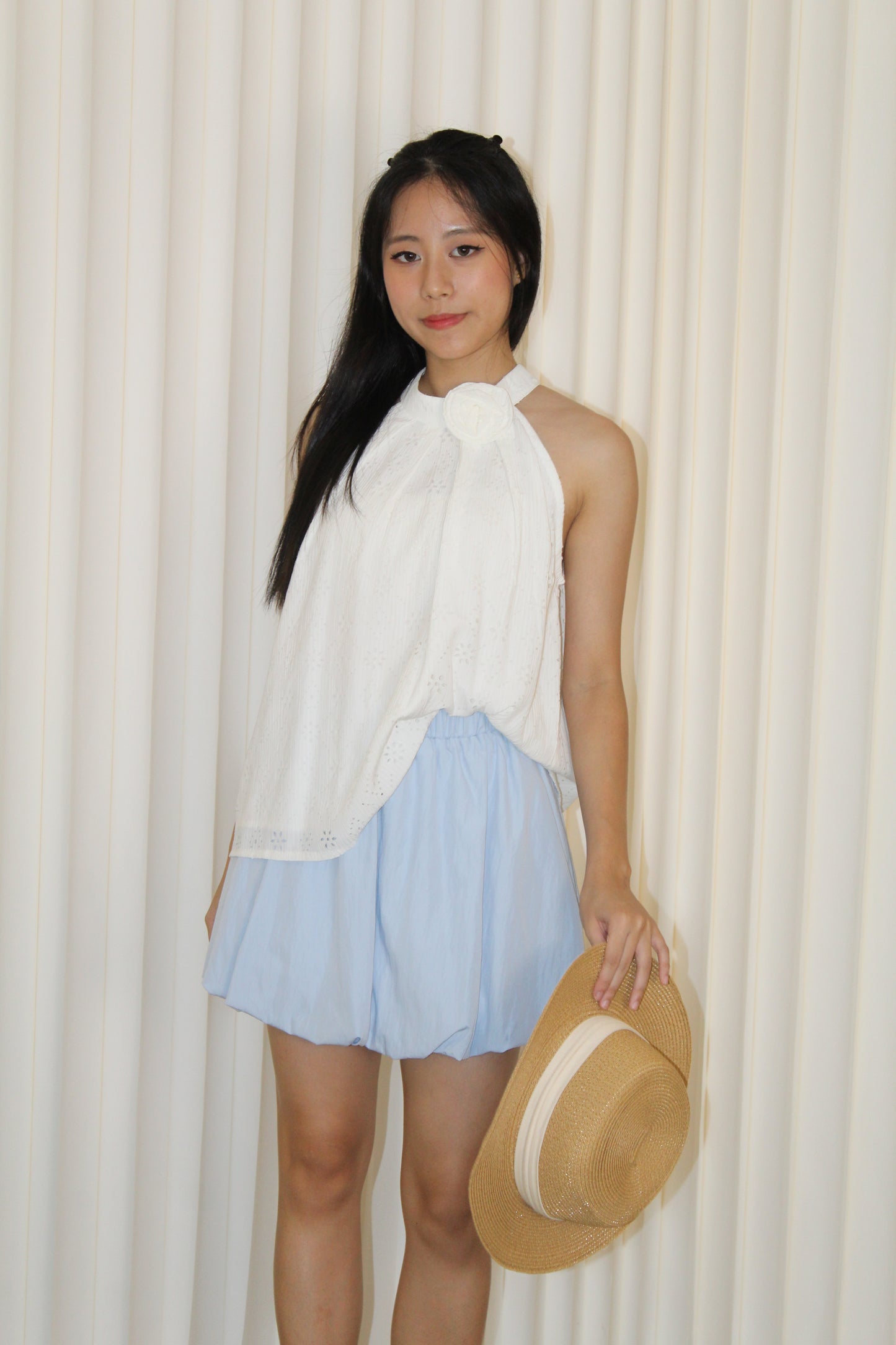 Edith Halter Top (Yellow)