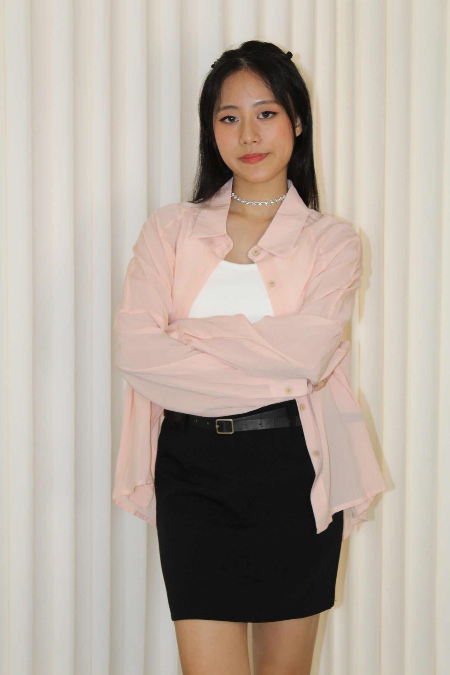 Sora Button Up Top (Green)