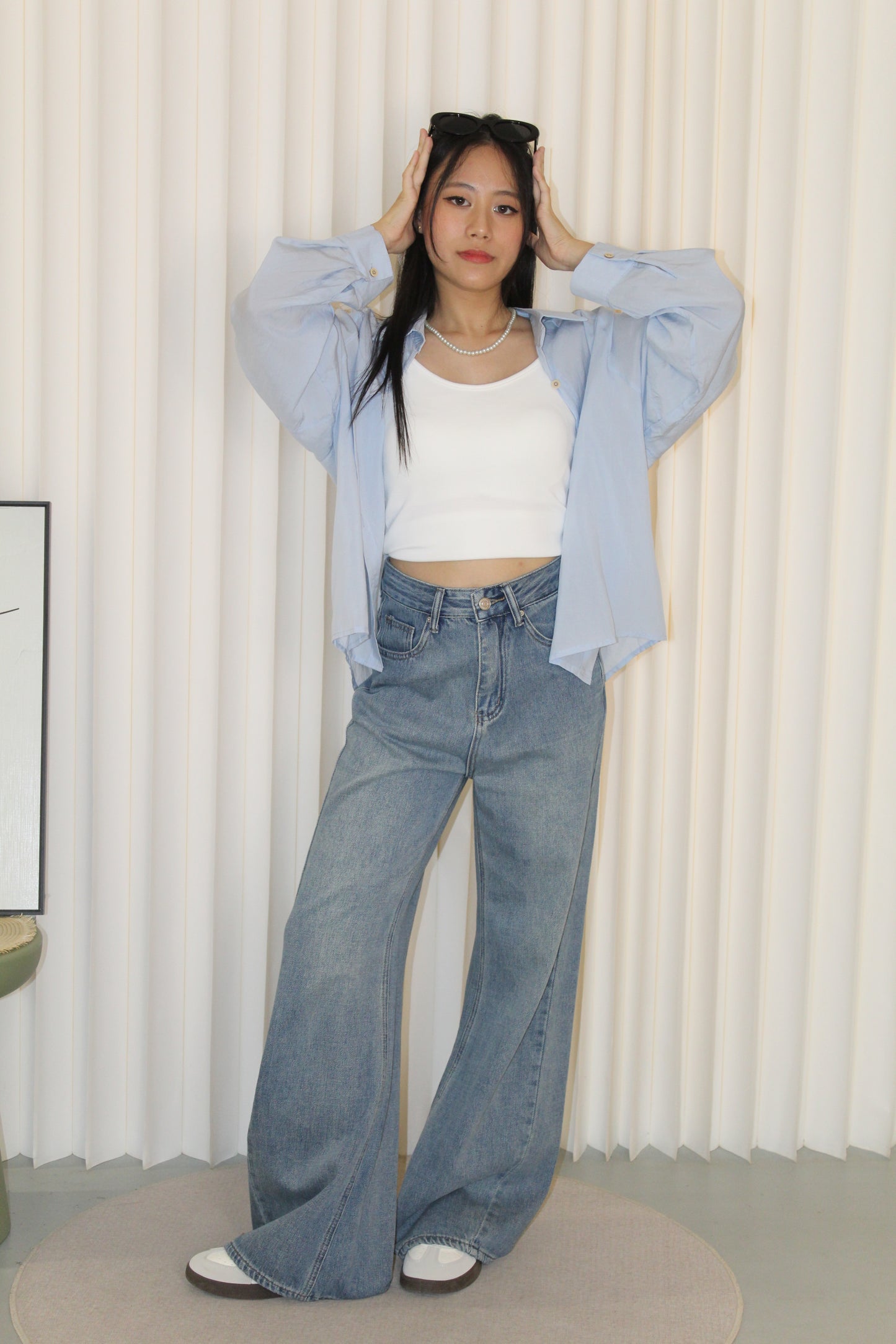 Pamela Flare Denim Pants