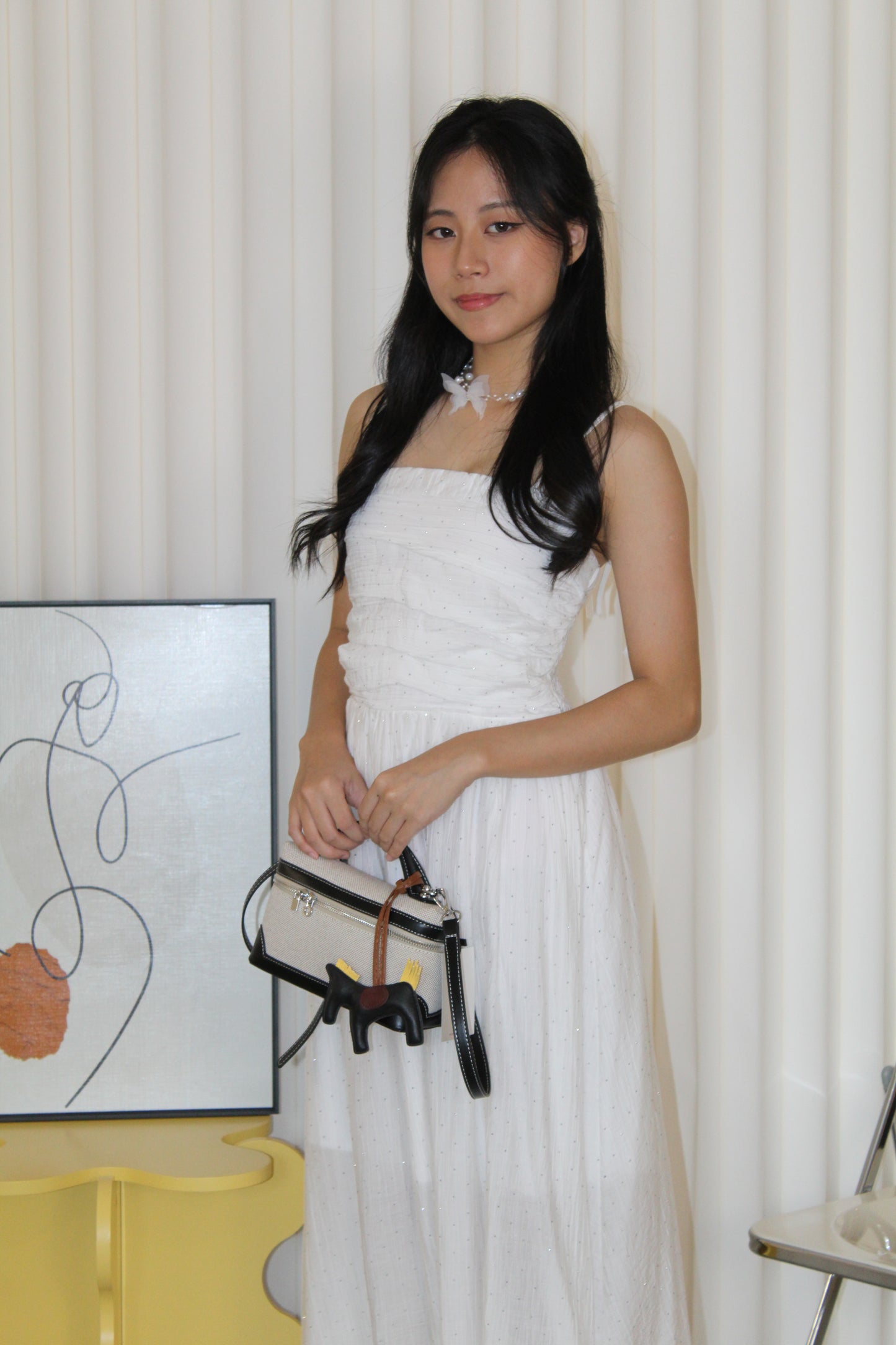 Aurelia Sparkle Midaxi Dress (Black)