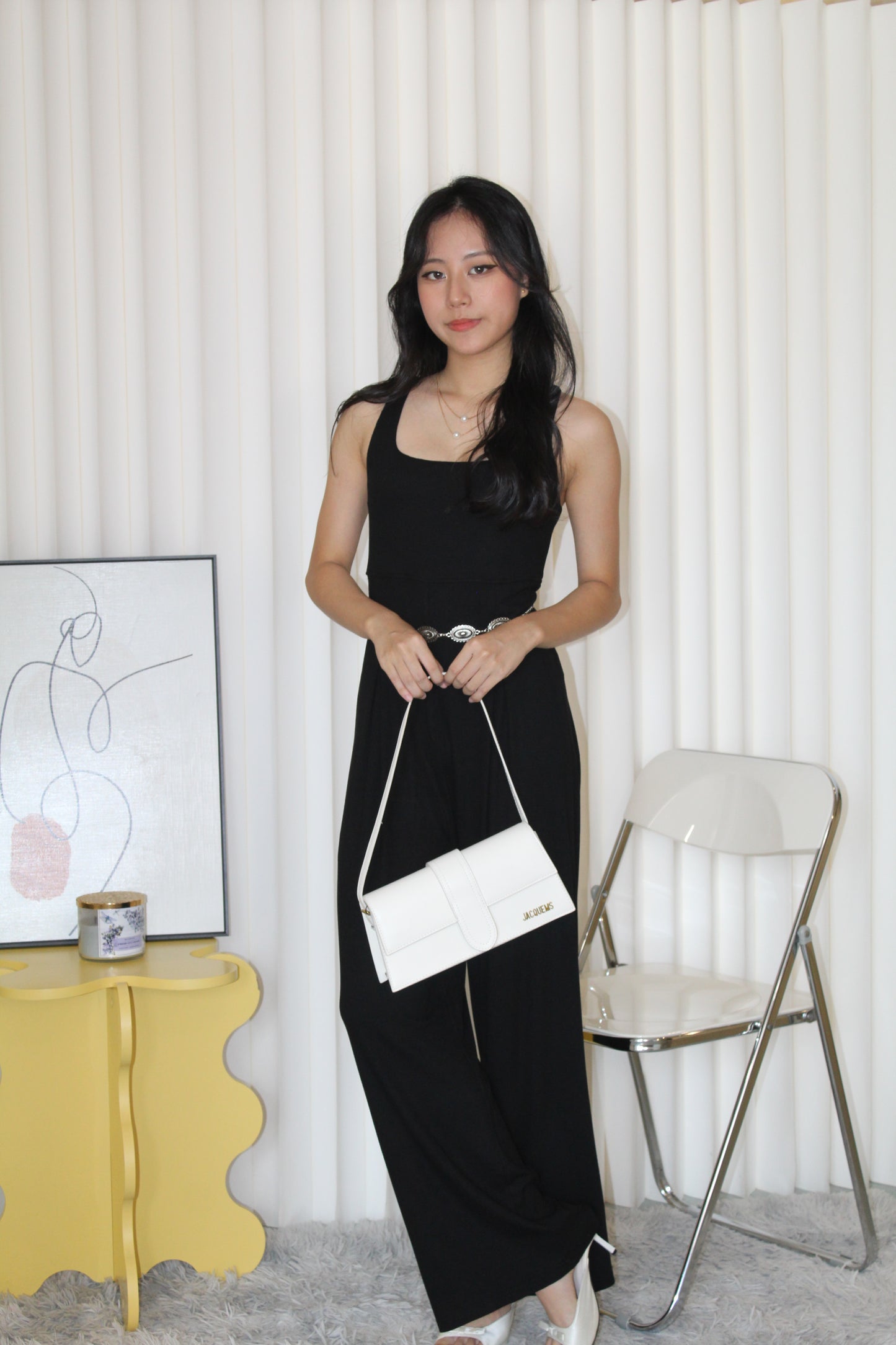 Apolline Casual Jumpsuit (Black)