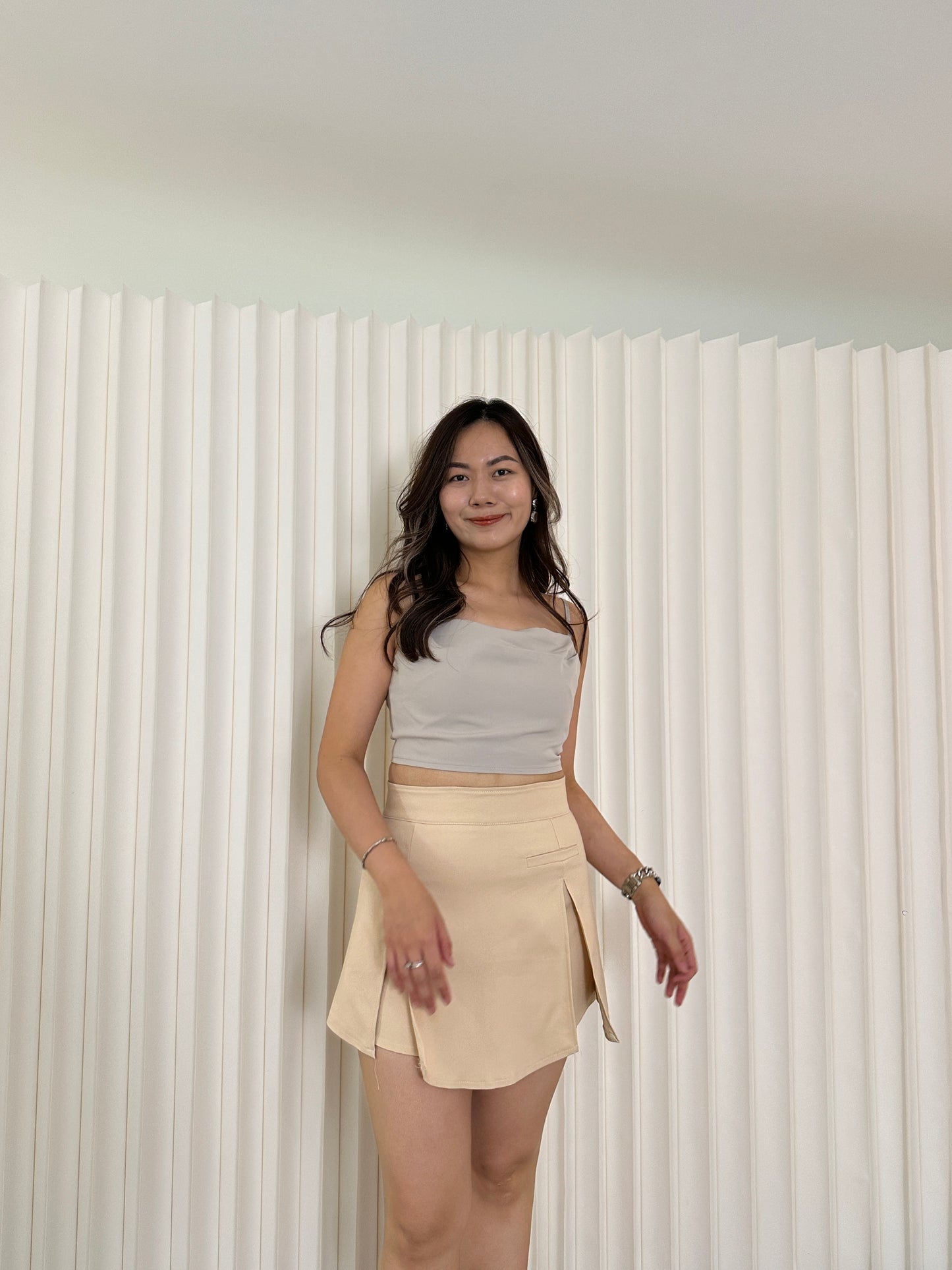 Reina Skorts (Khaki)