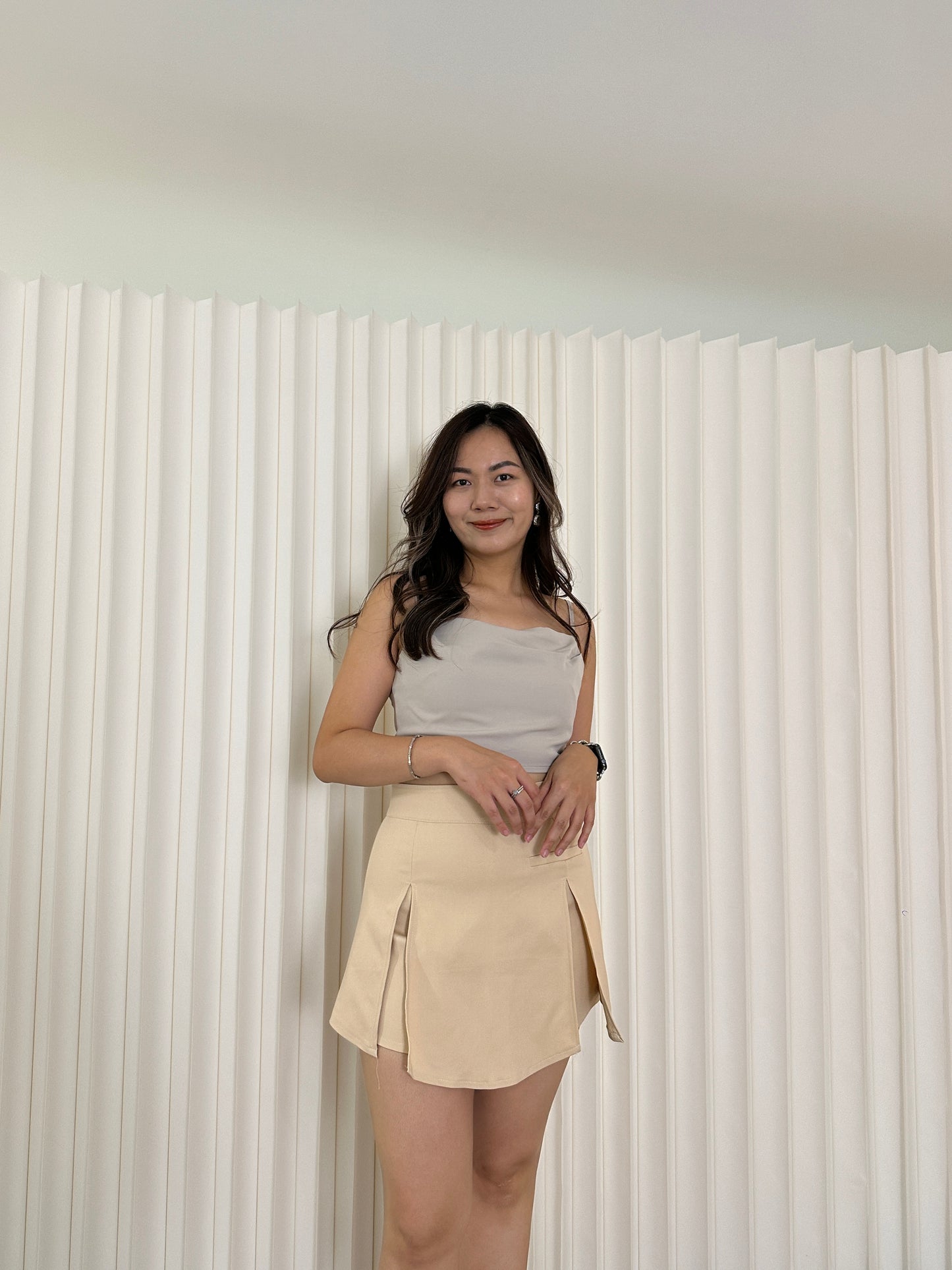 Reina Skorts (Khaki)