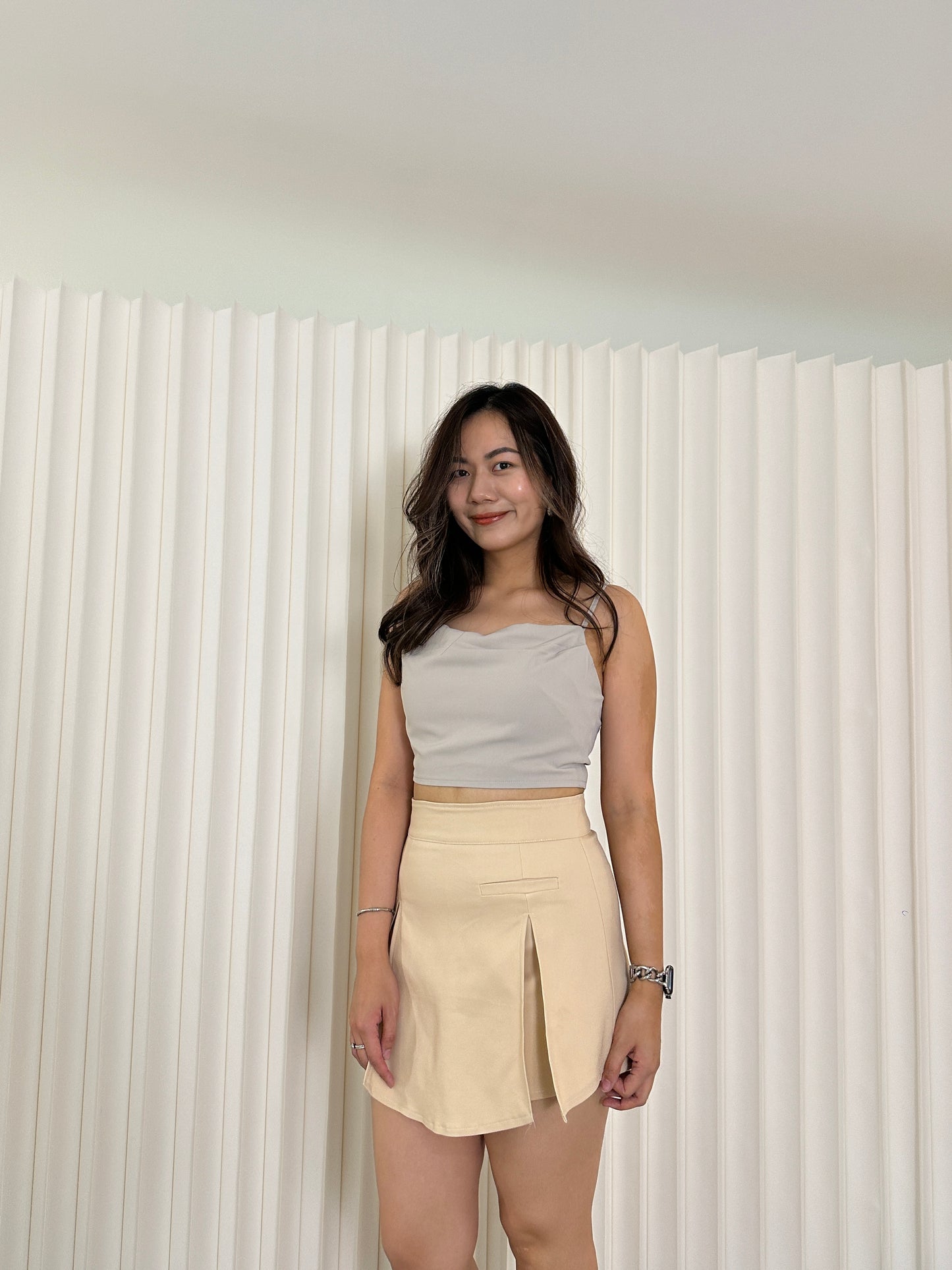 Estelle Camisole Top (Navy)
