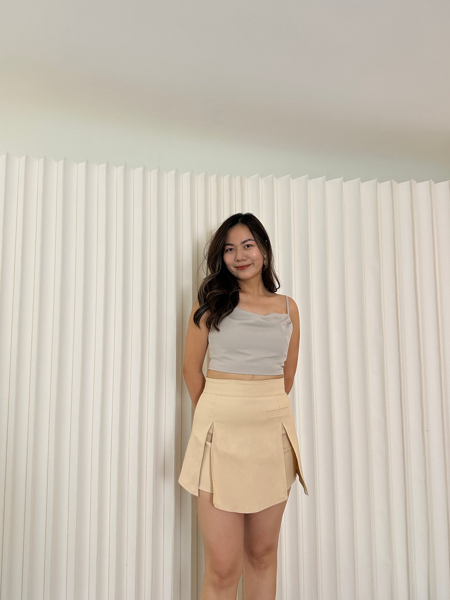 Estelle Camisole Top (Navy)