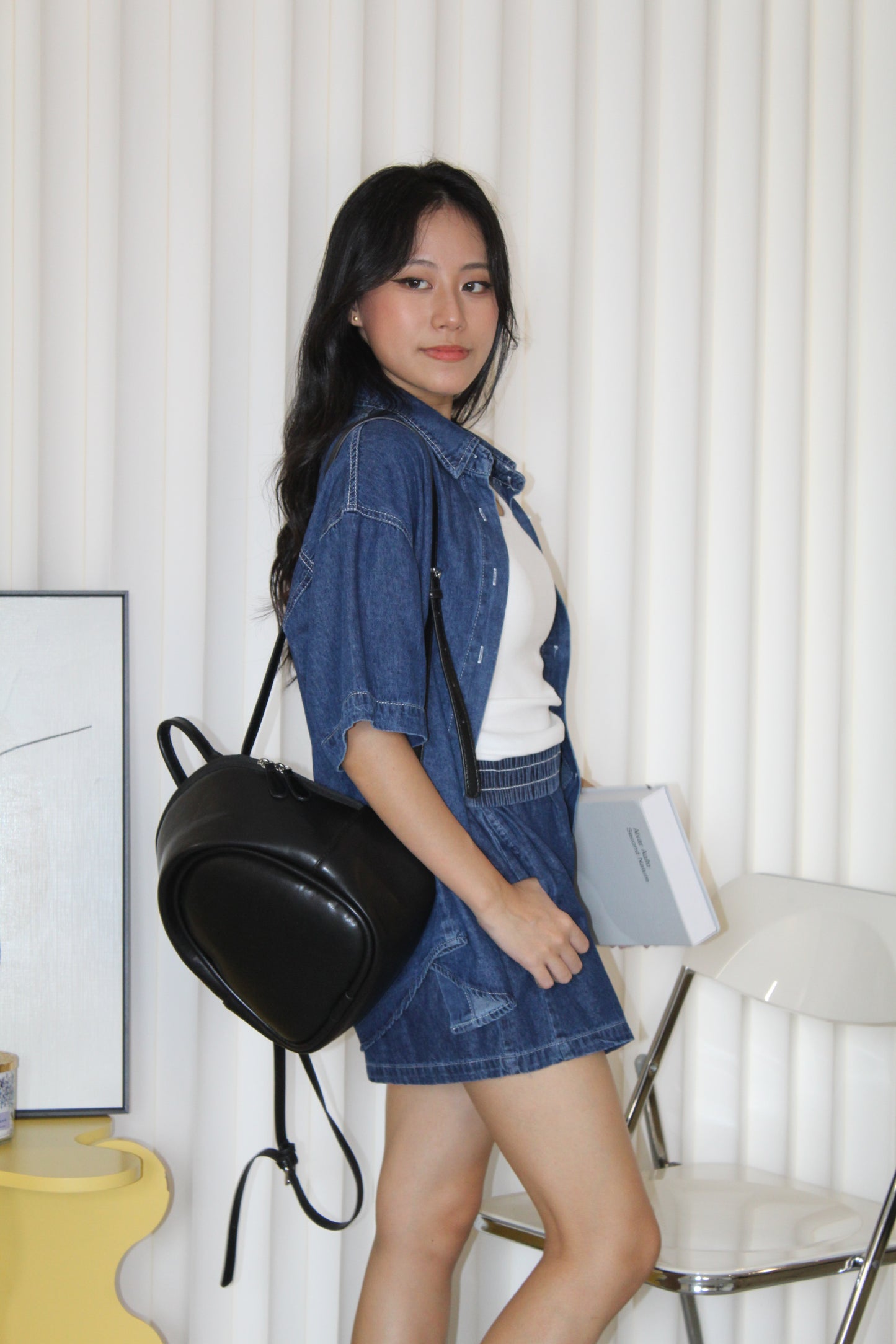Belline Denim Two Piece Set