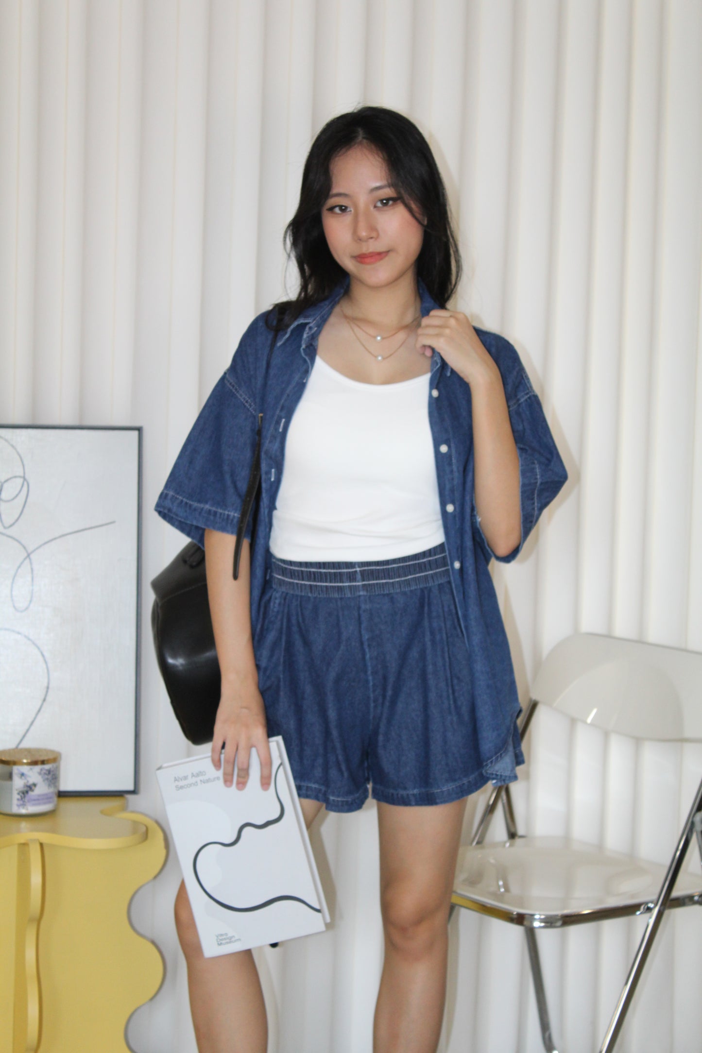 Belline Denim Two Piece Set