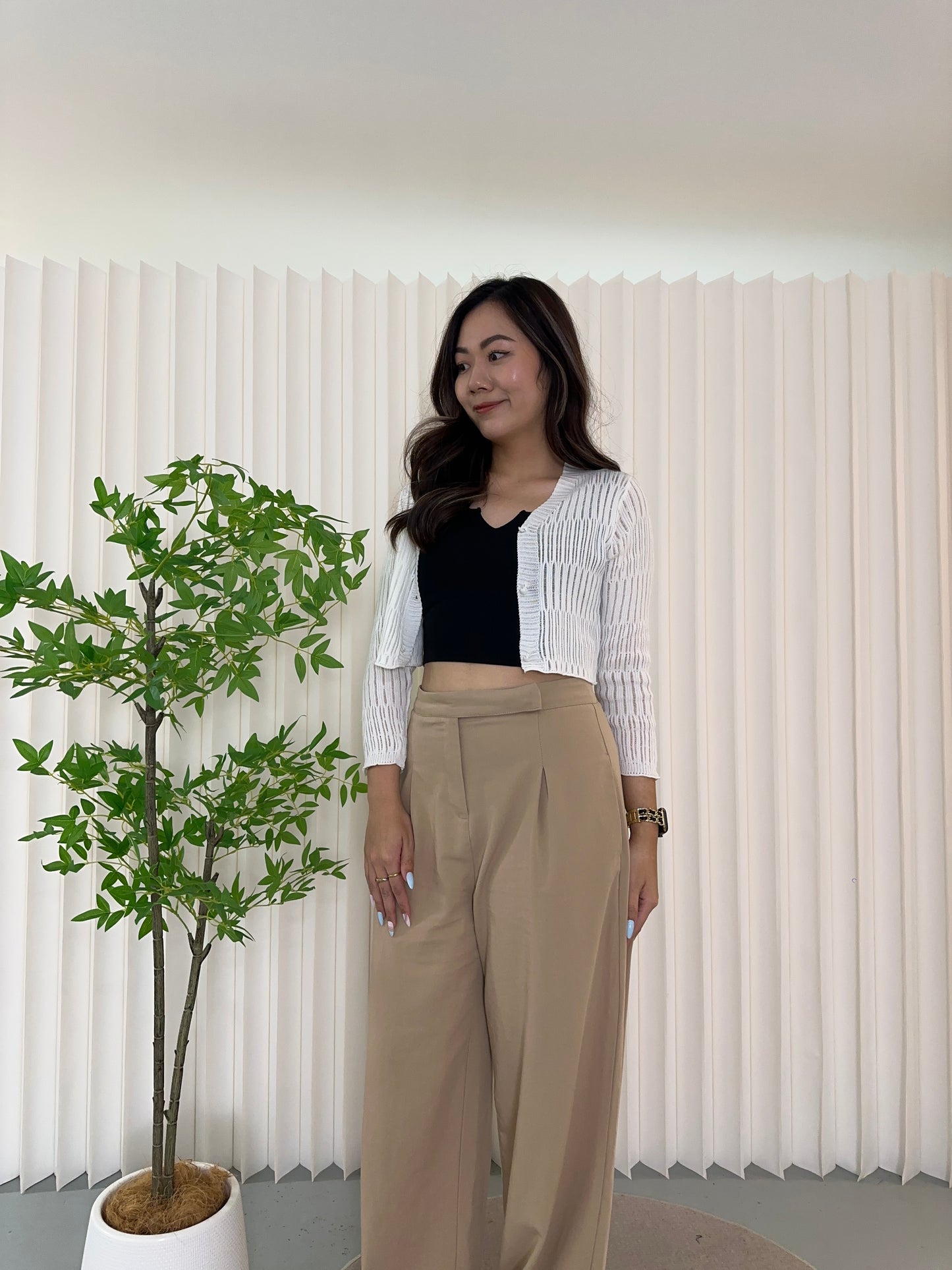 Cecilia Top Cardigan (Blue)