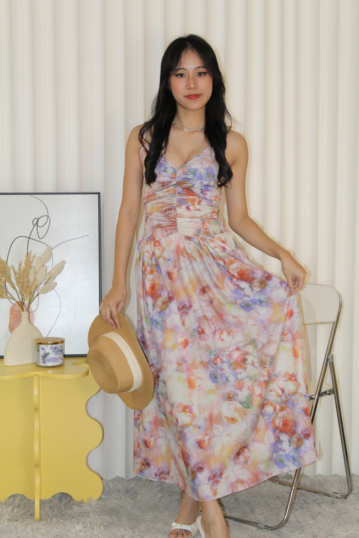 Willa Floral Midi Dress