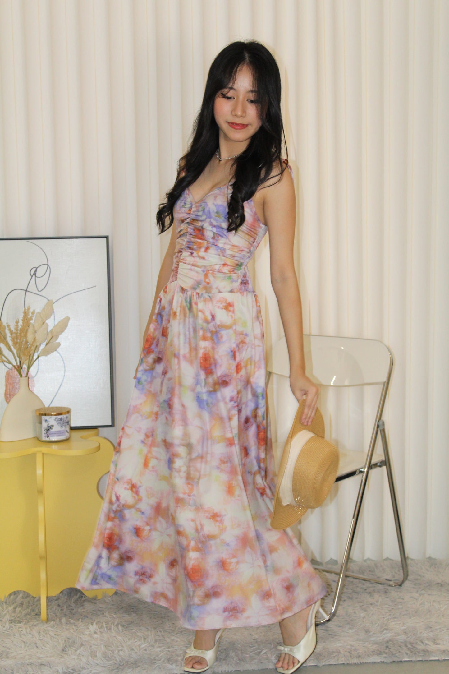 Willa Floral Midi Dress