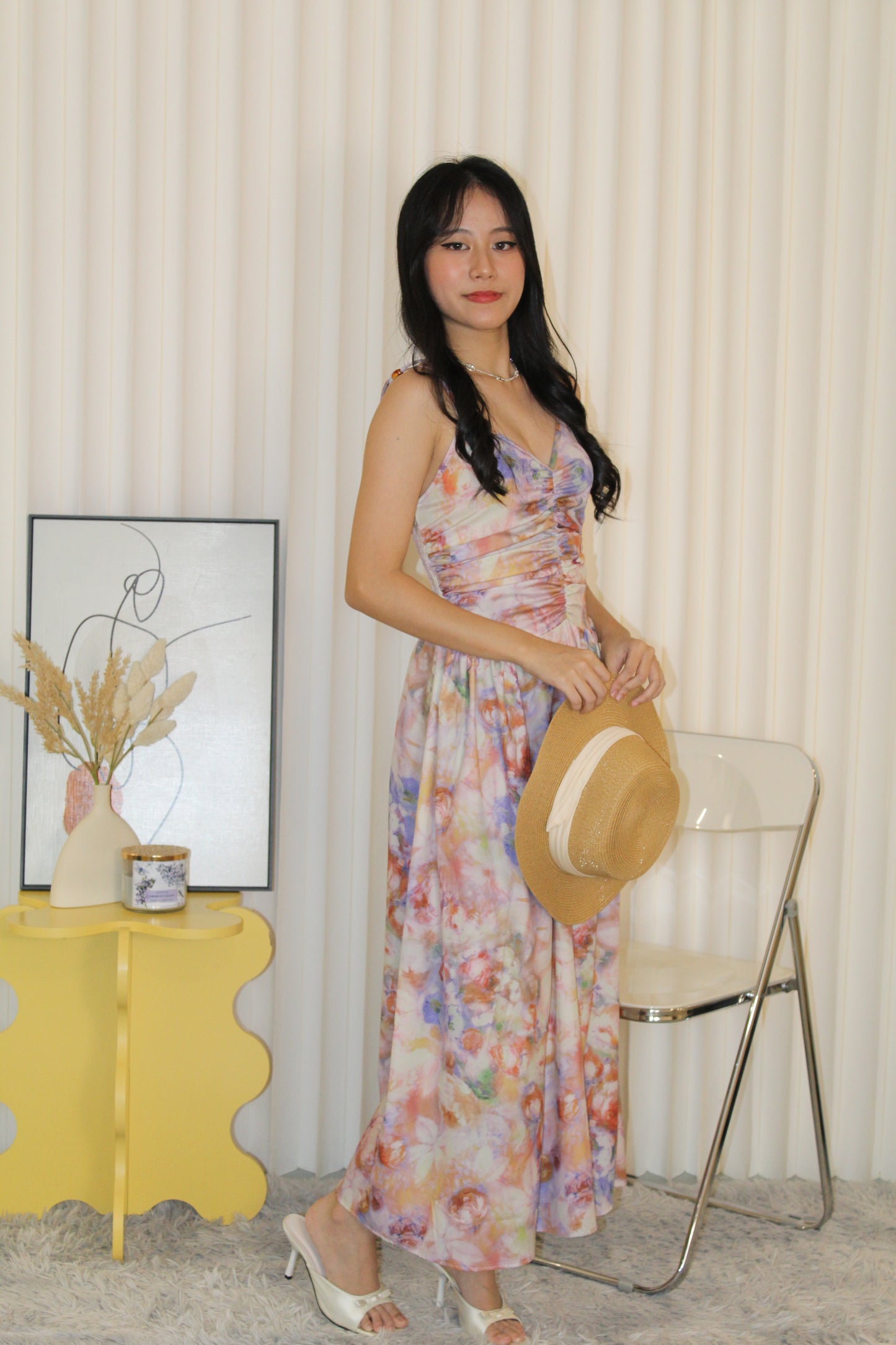 Willa Floral Midi Dress