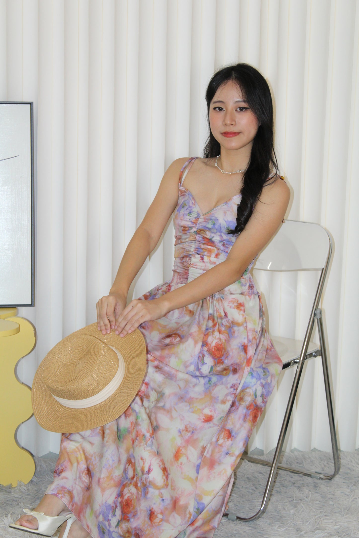 Willa Floral Midi Dress