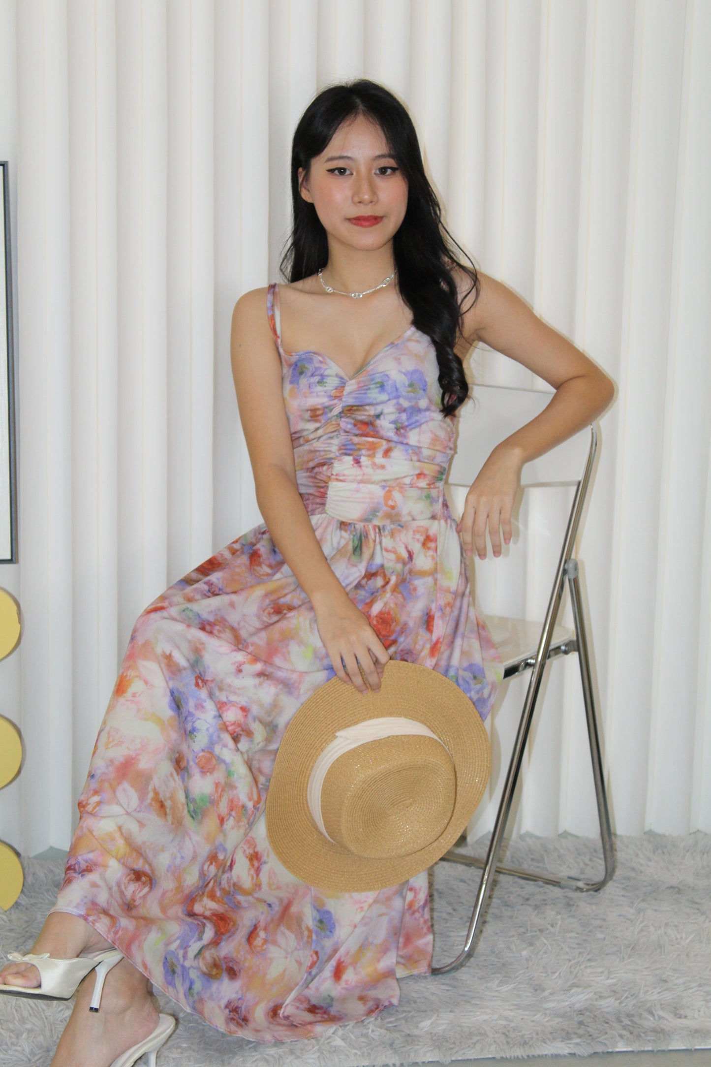 Willa Floral Midi Dress