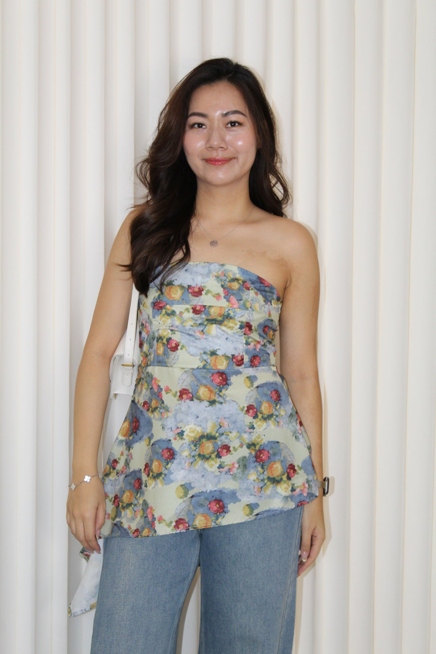 Aiko Floral Tube Top