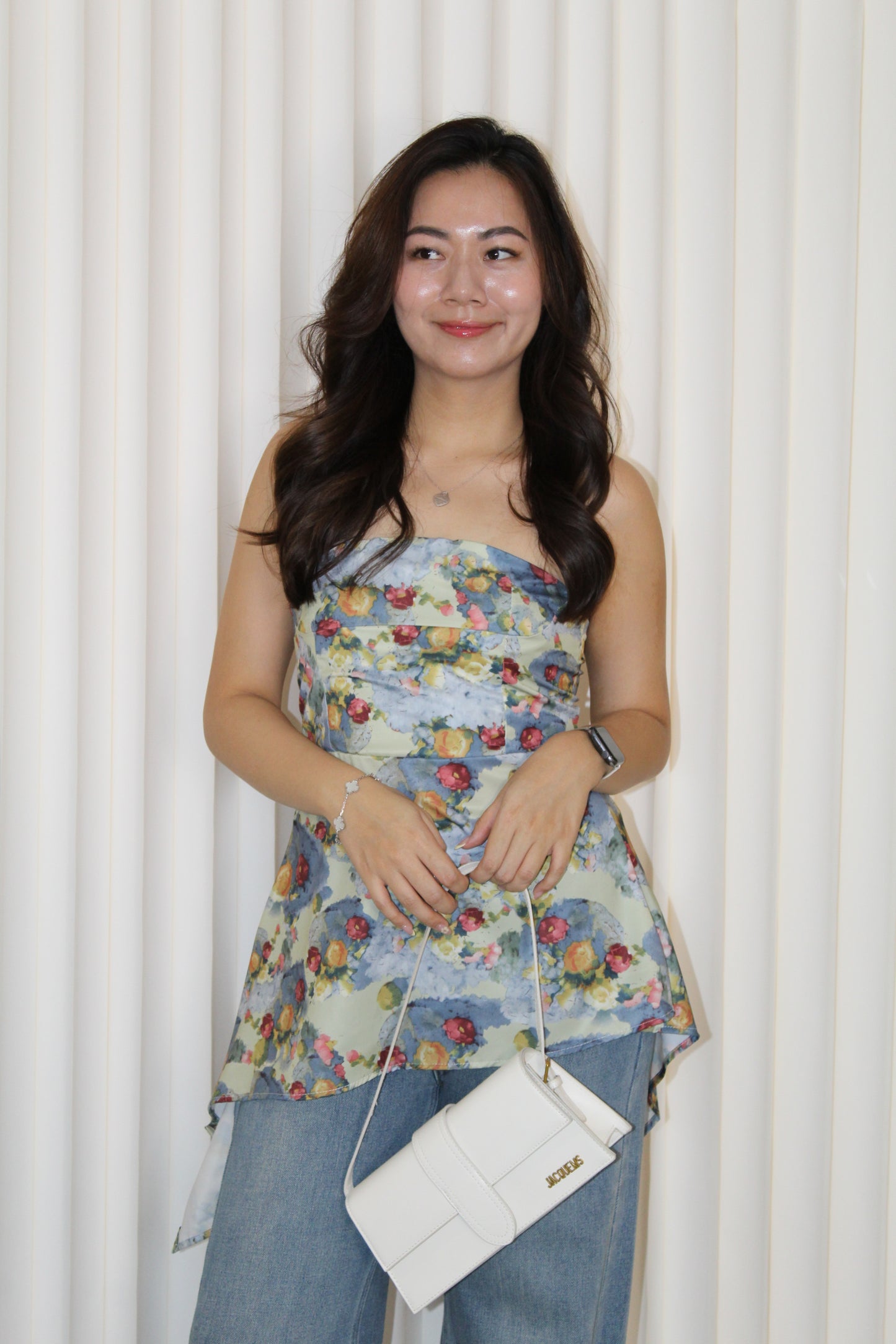 Aiko Floral Tube Top
