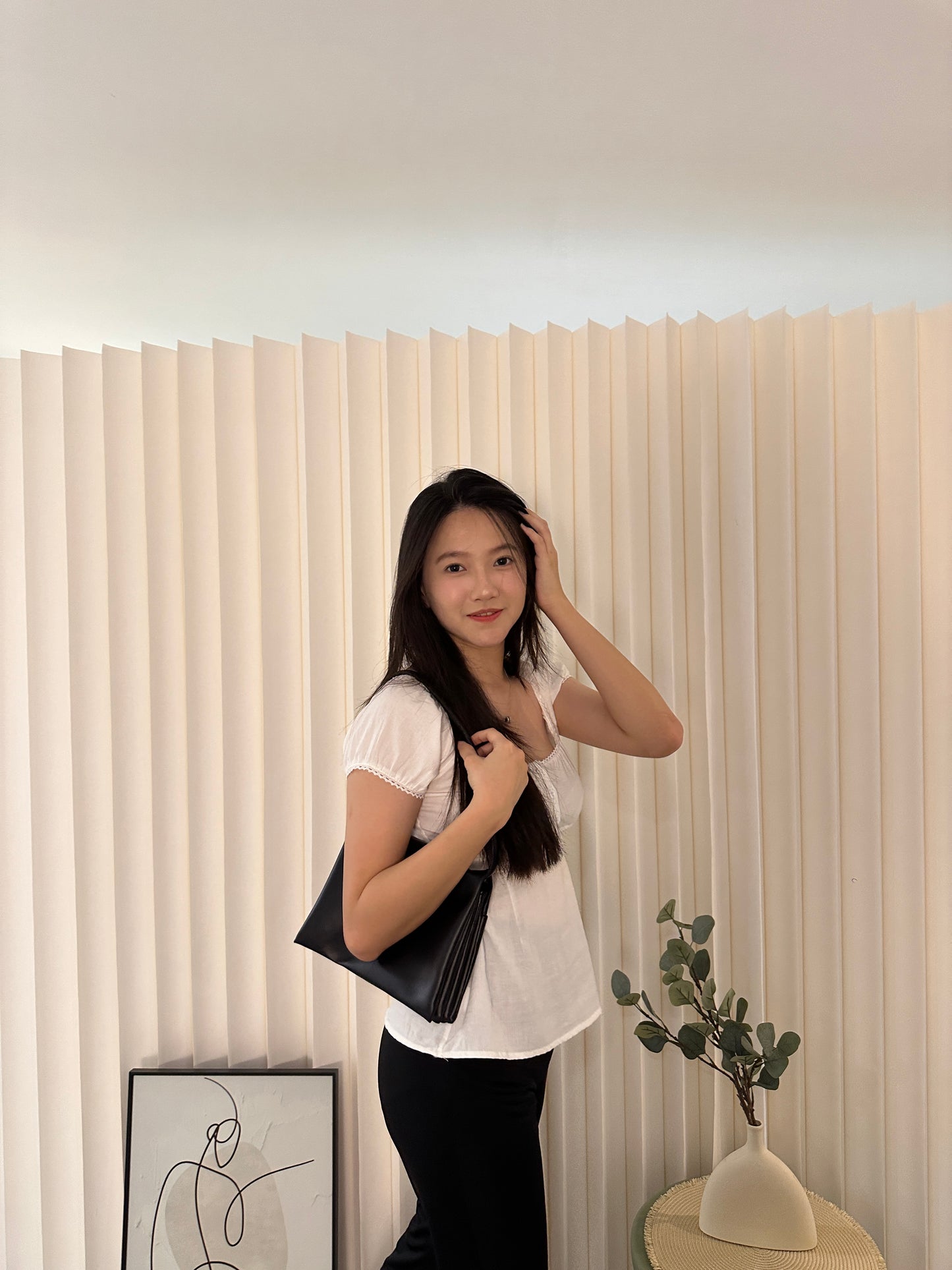 Kate Flare Top (White)