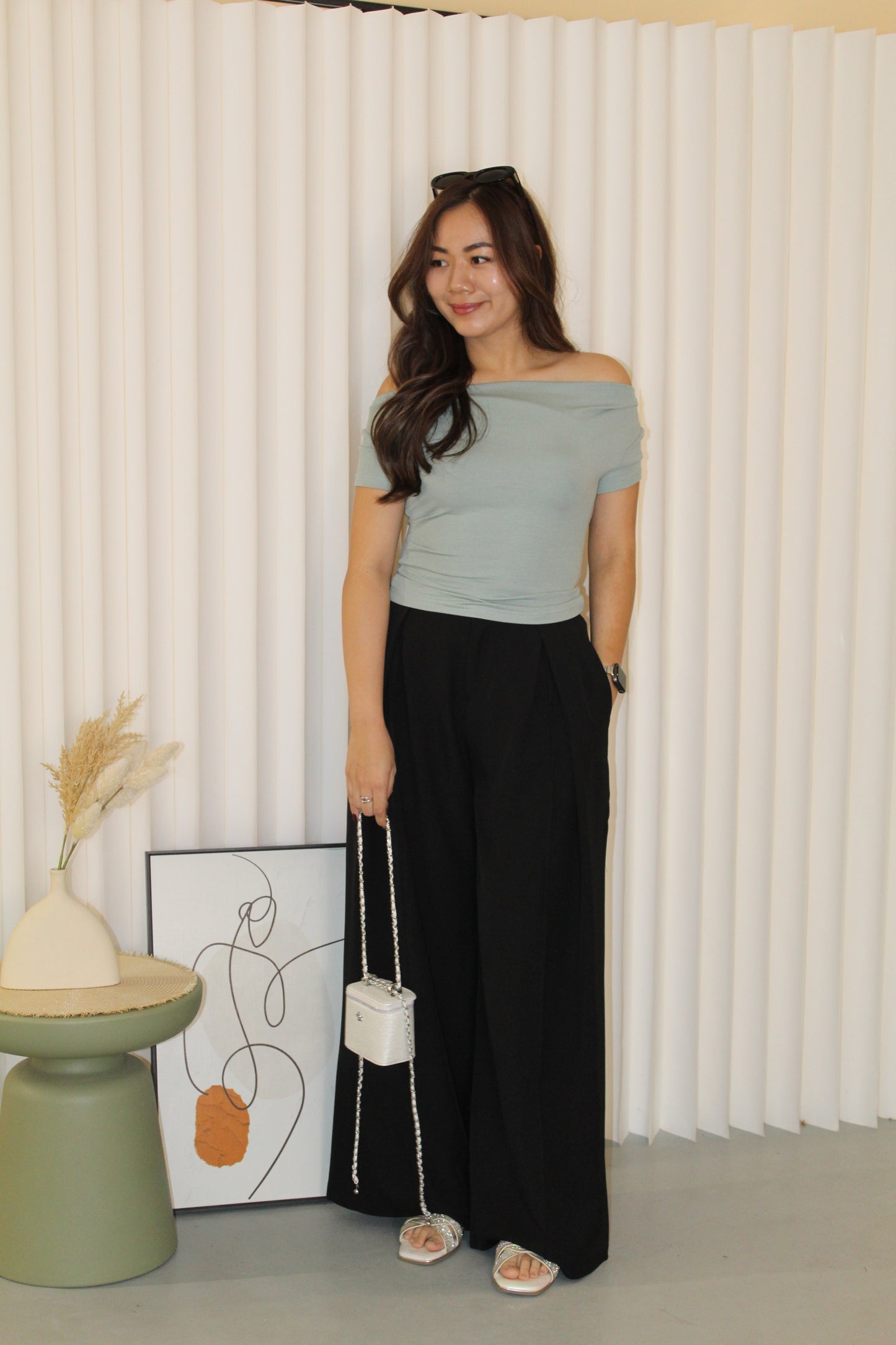 Ally Suit Pants (Black)