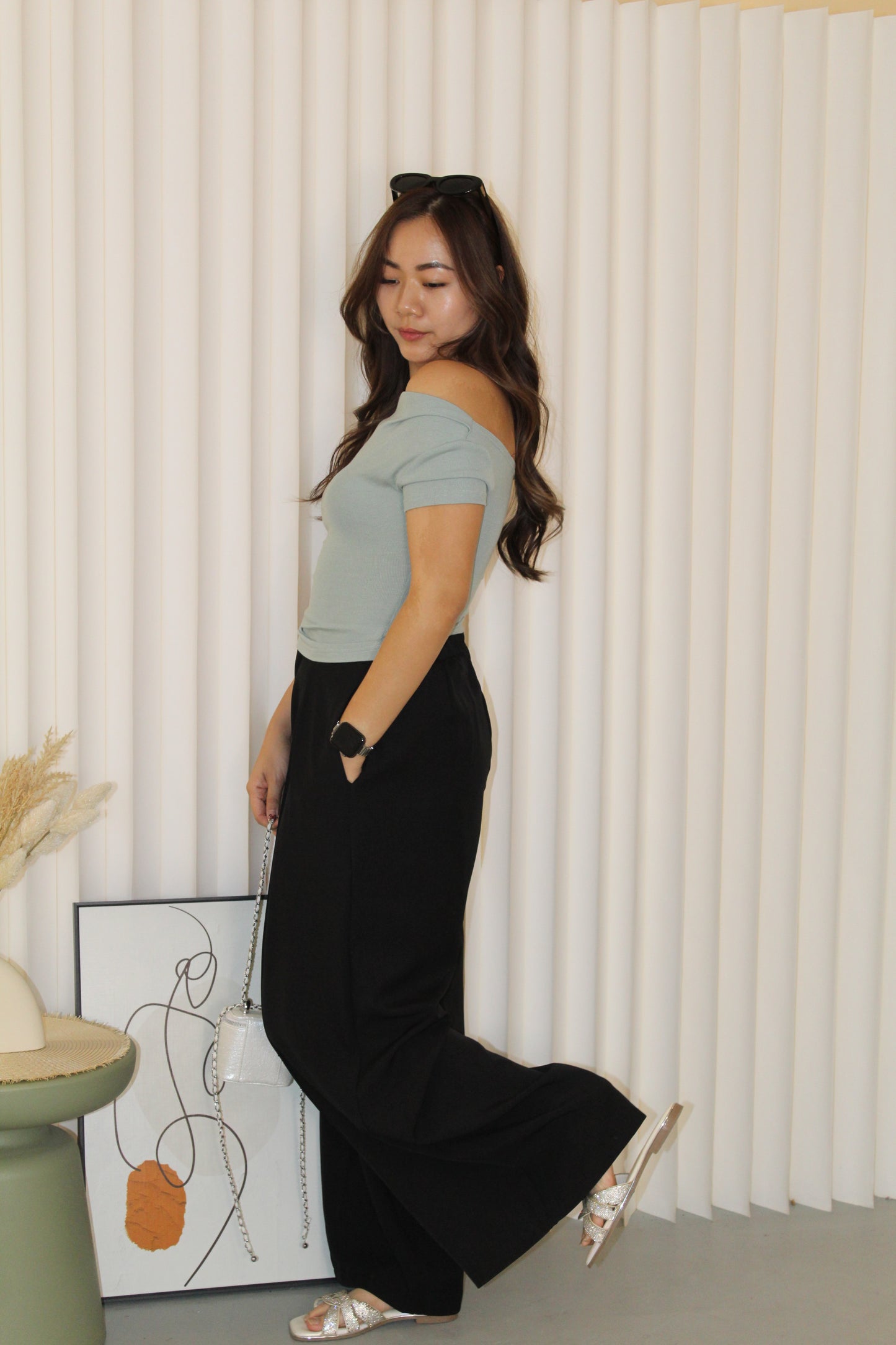 Ally Suit Pants (Black)