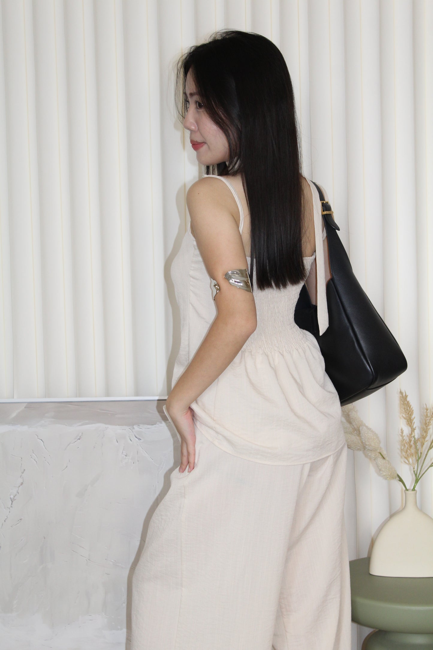 Scottie Two Piece Set (Cream)