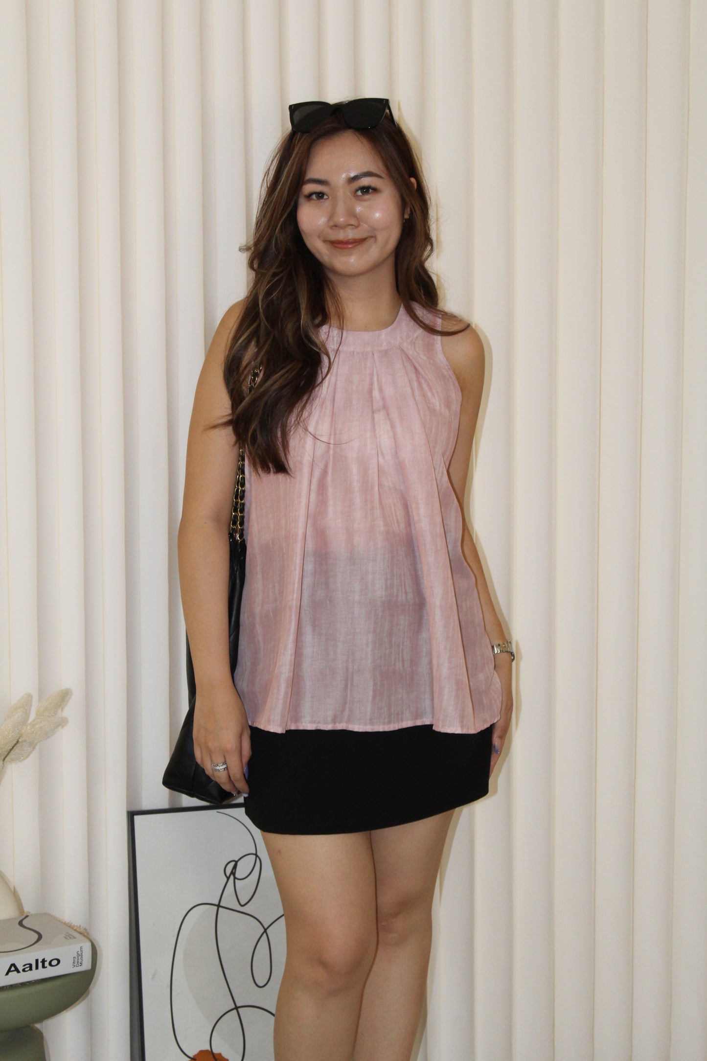 Mavis Halter Top (Brown)
