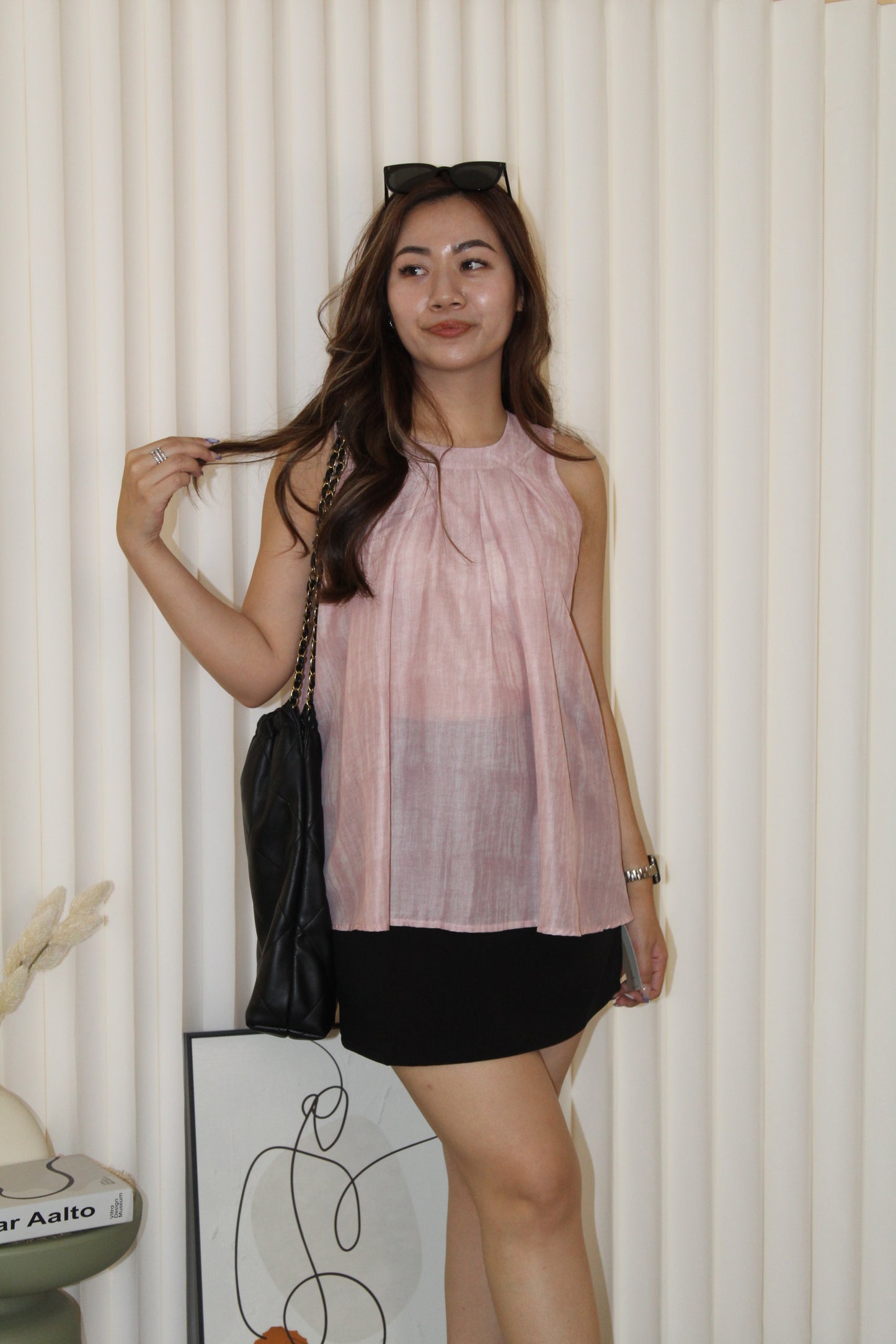 Mavis Halter Top (Brown)