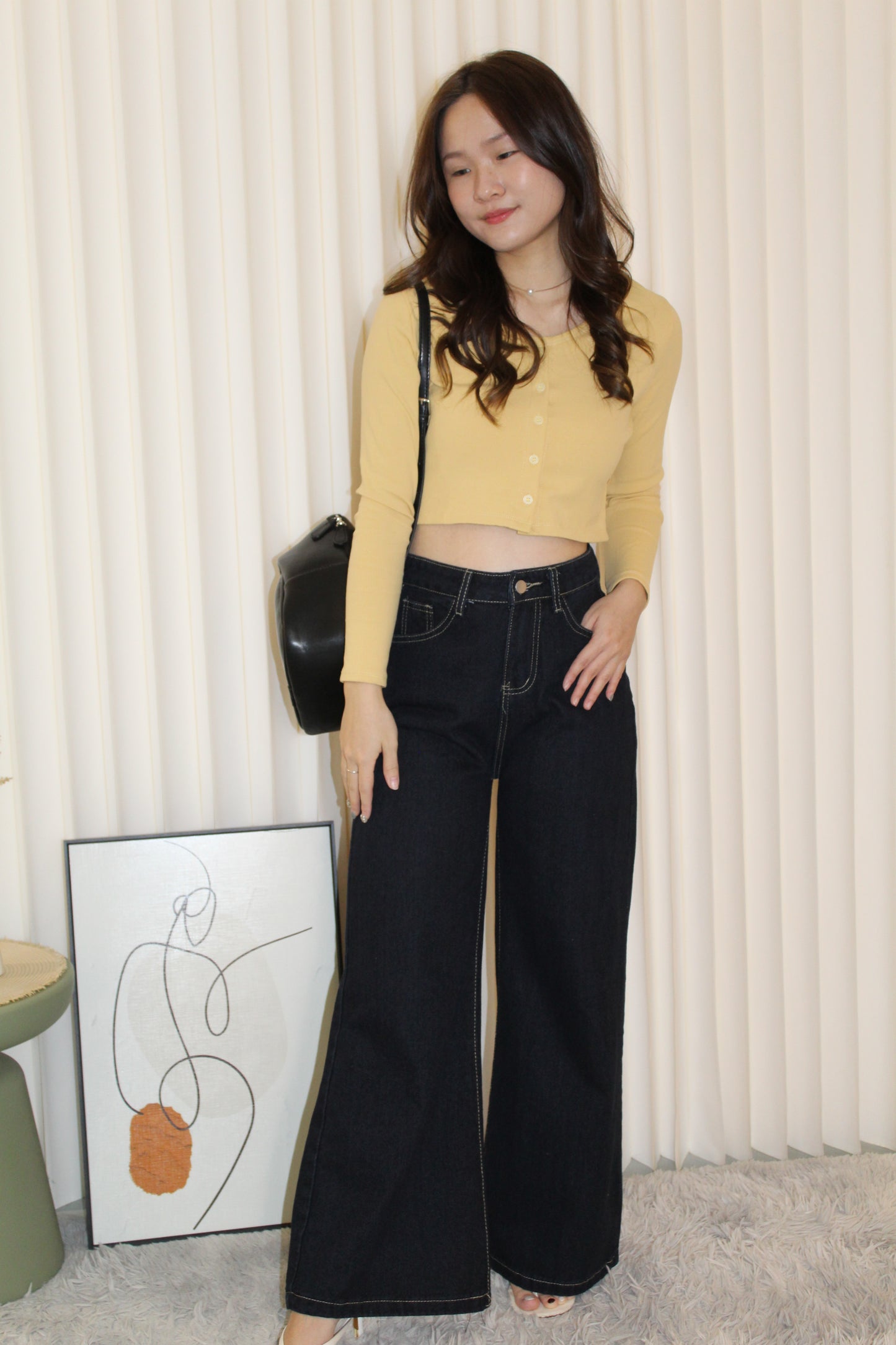 Belle Denim Pants (Blue)