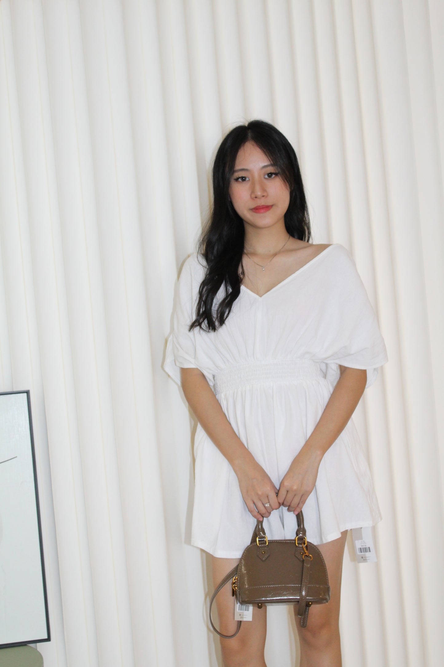 Jasper Casual Romper (White)