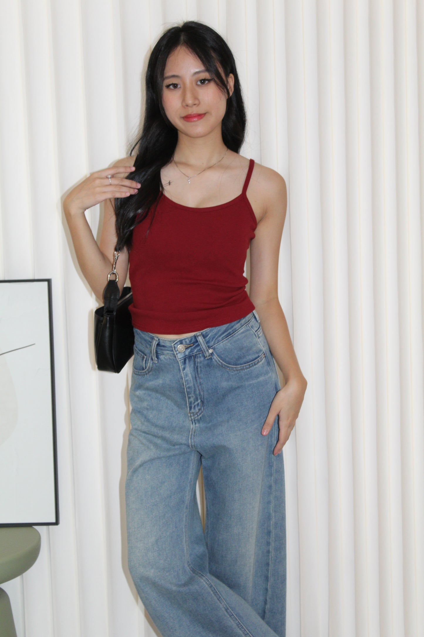 Dinny Padded Top (Red)
