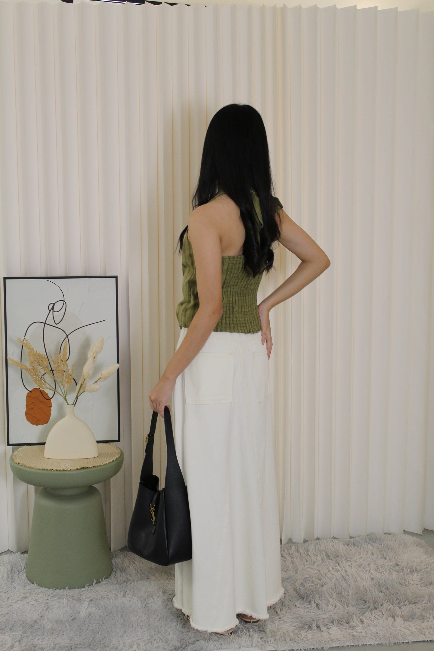 Juliette Maxi Skirt (White)