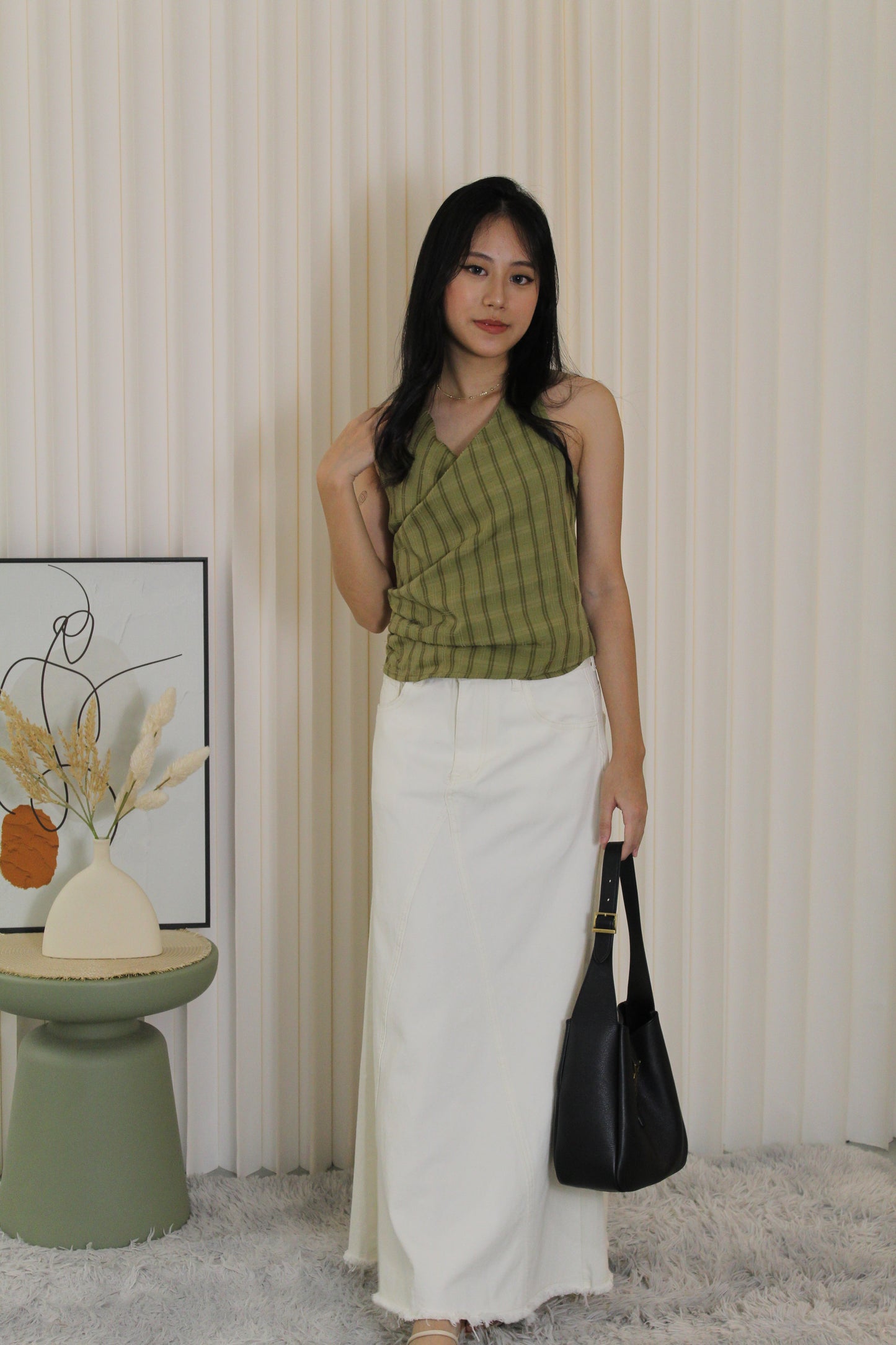 Juliette Maxi Skirt (White)