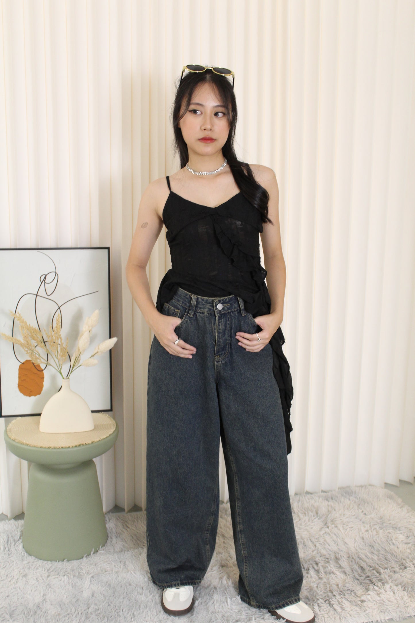 Phoebe Vintage Denim Pants