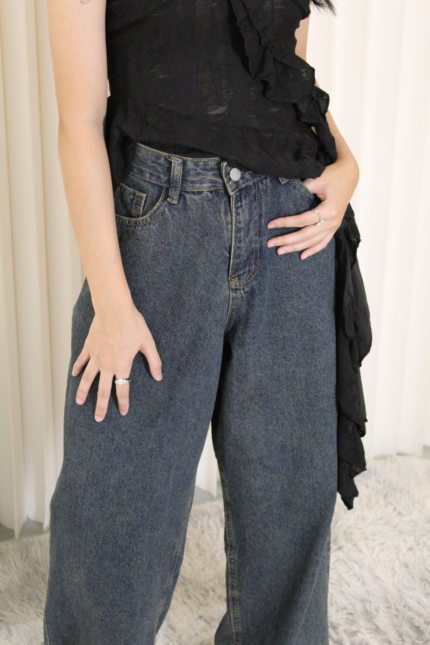 Phoebe Vintage Denim Pants