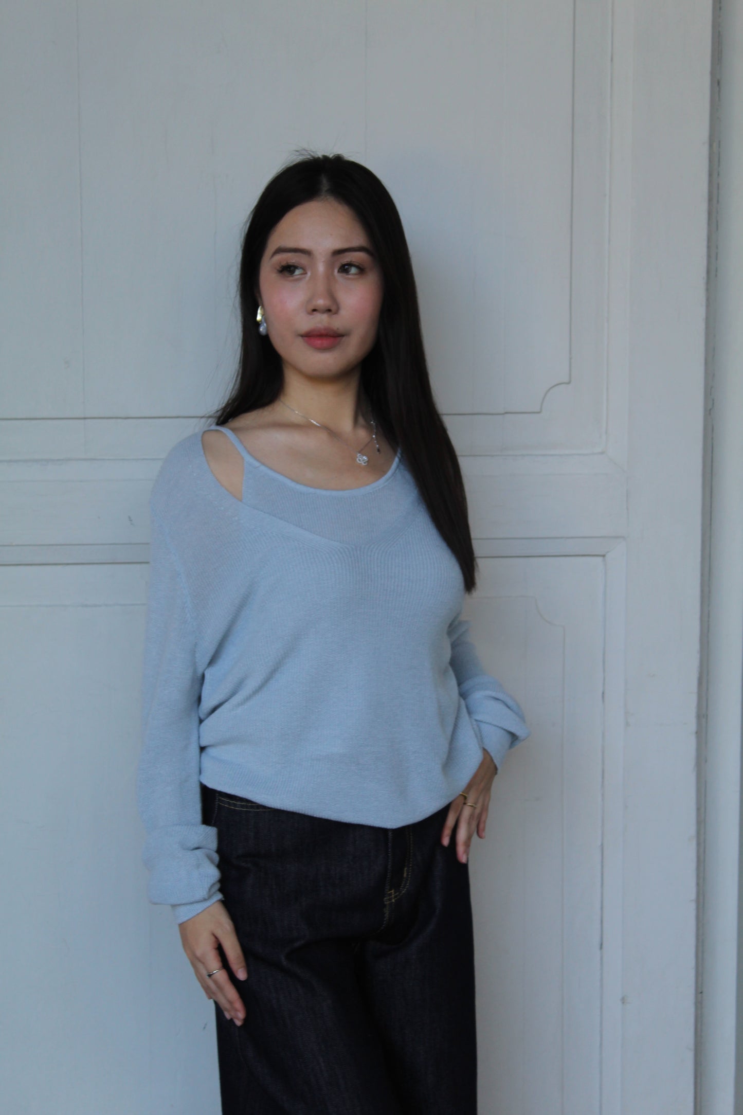 Faelynn Knit Top (Cream)