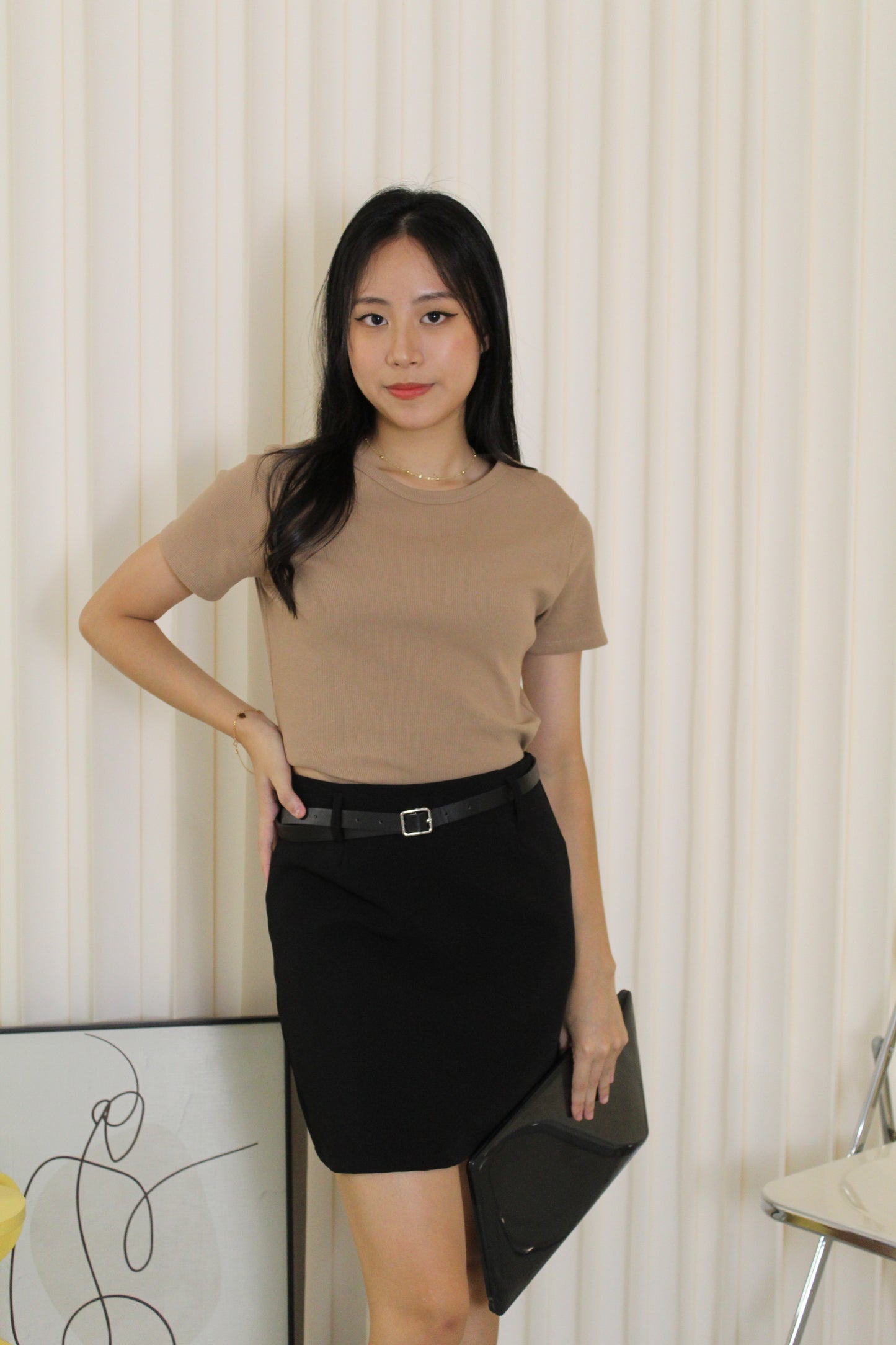Elly Crop Top (Yellow)
