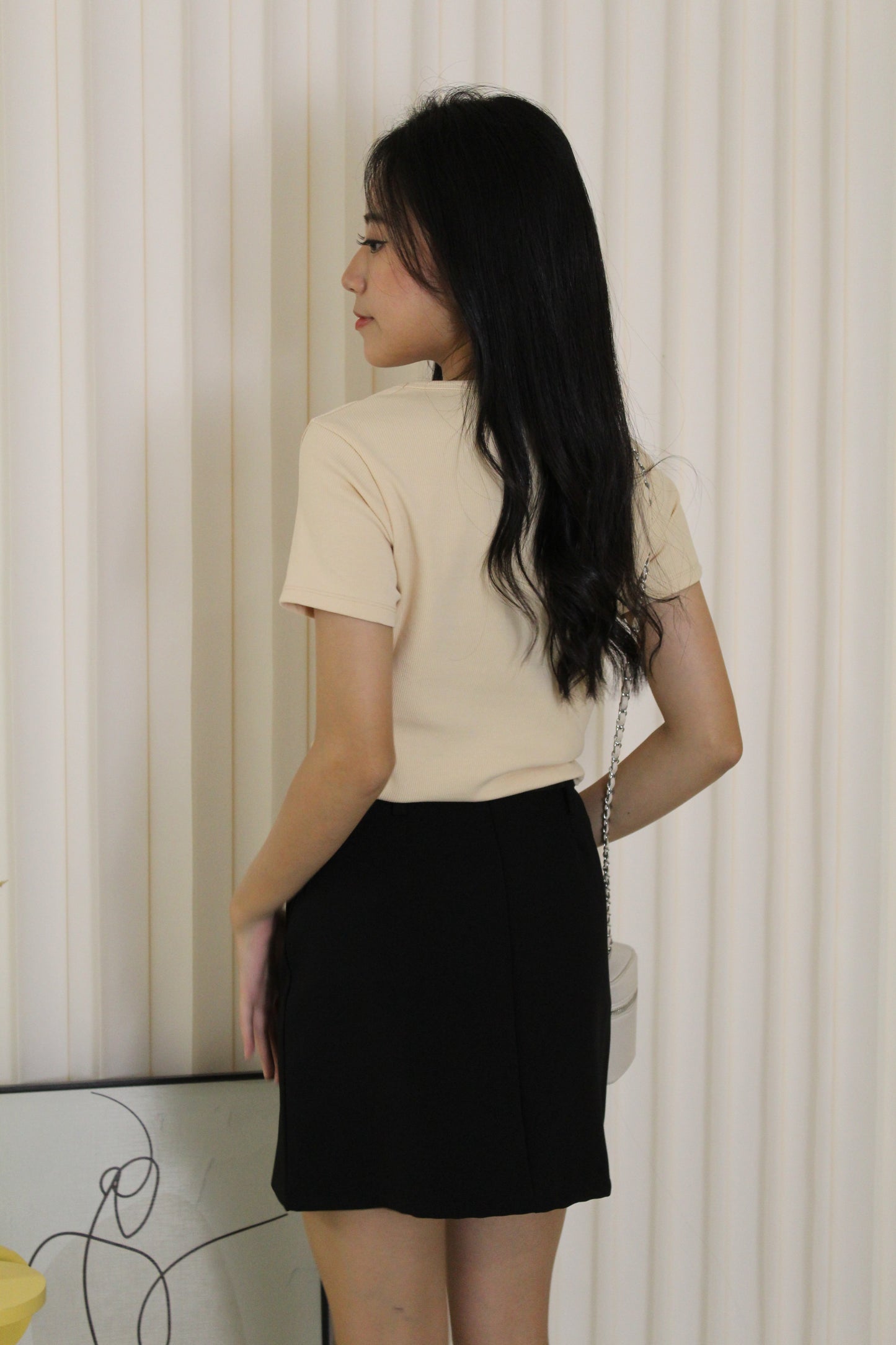 Elly Crop Top (Yellow)