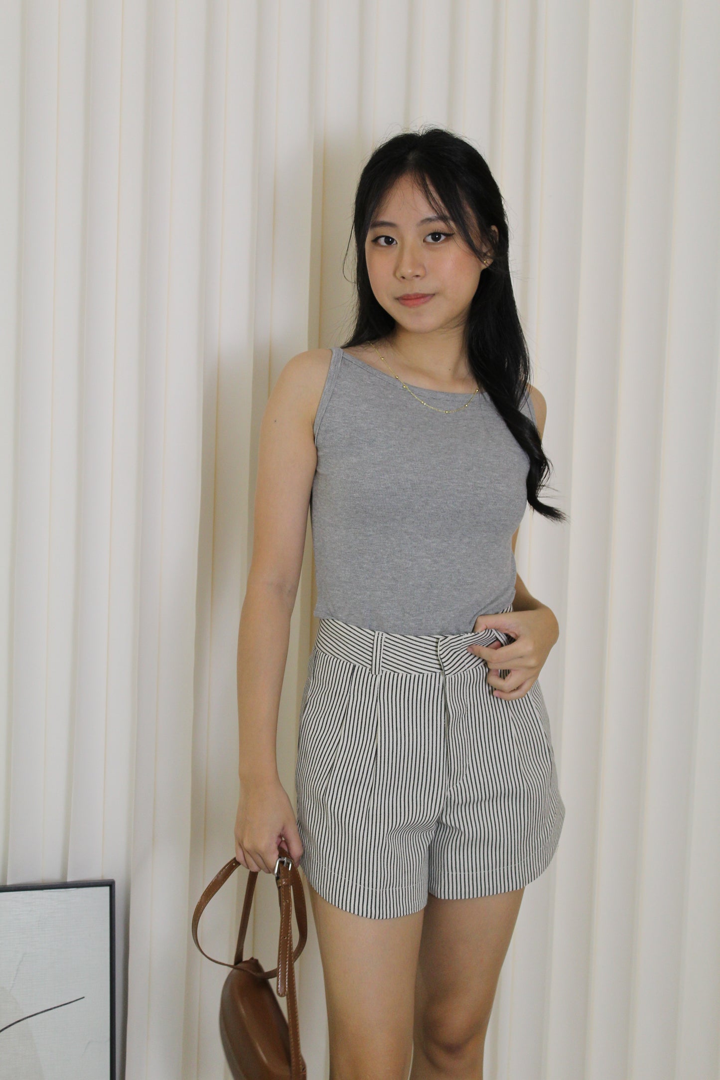 Yvonne Boat Neck Top (Black)