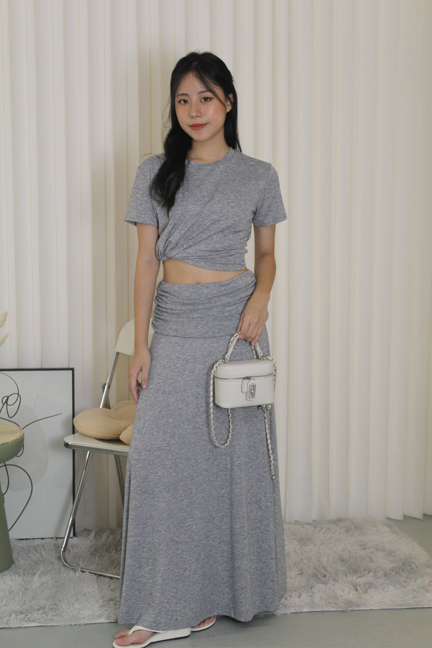 Sofea Casual Two Piece Set (Black)