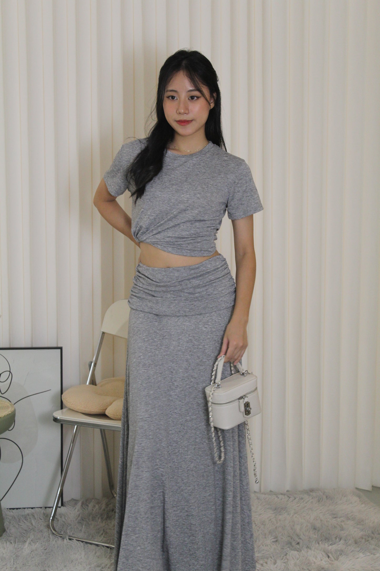Sofea Casual Two Piece Set (Black)