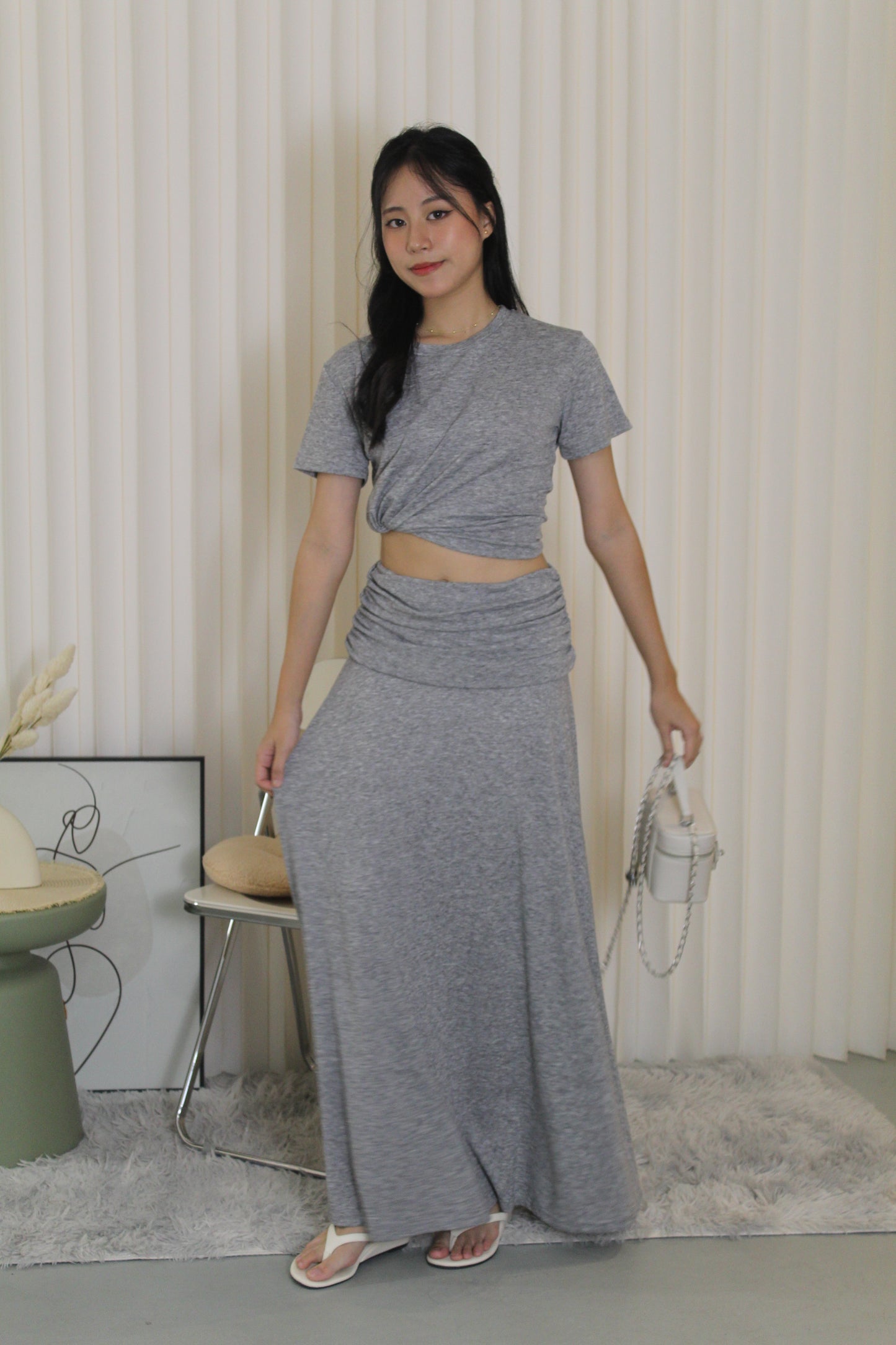 Sofea Casual Two Piece Set (Black)
