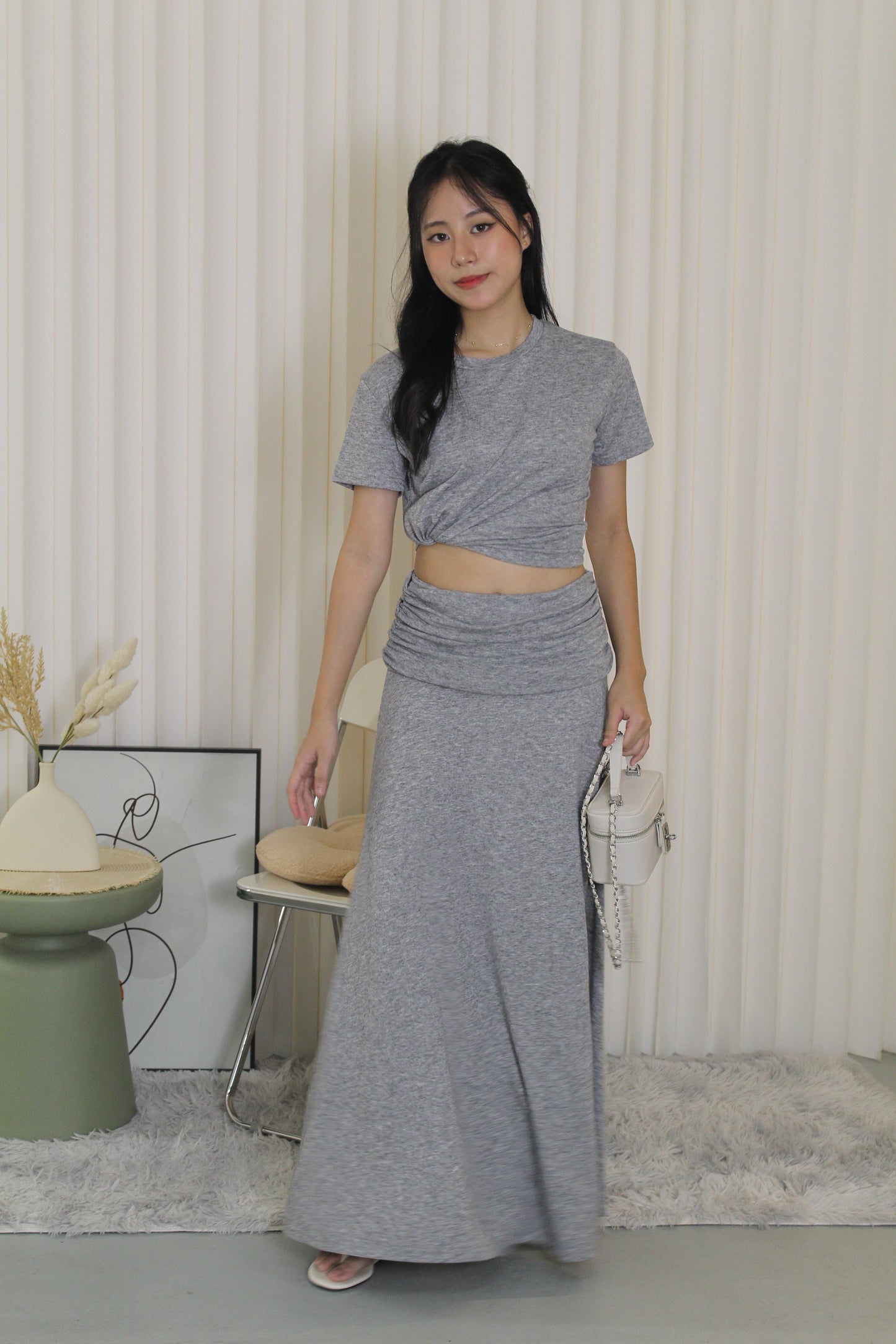 Sofea Casual Two Piece Set (Black)