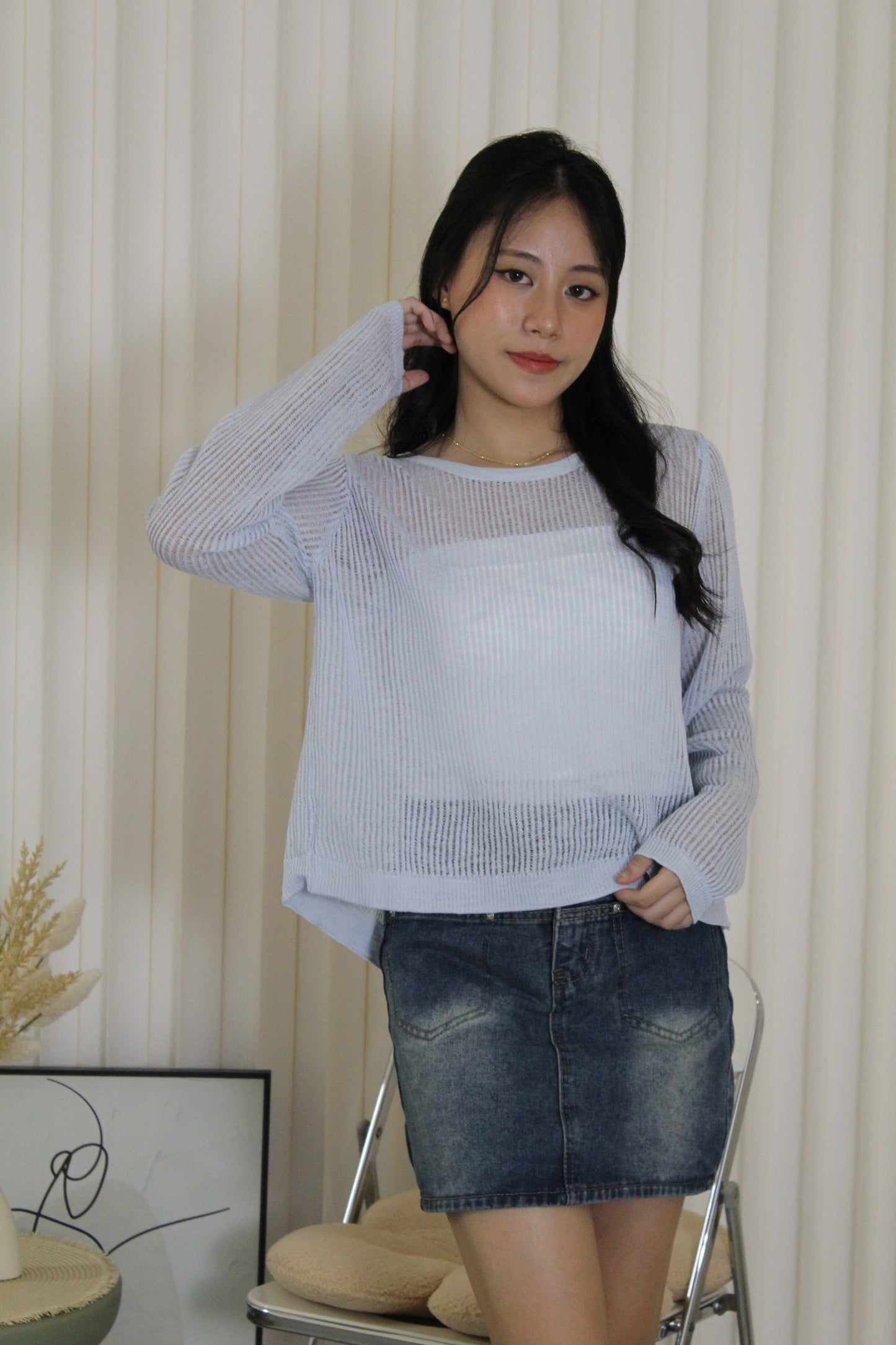Myla Denim Short Skirt