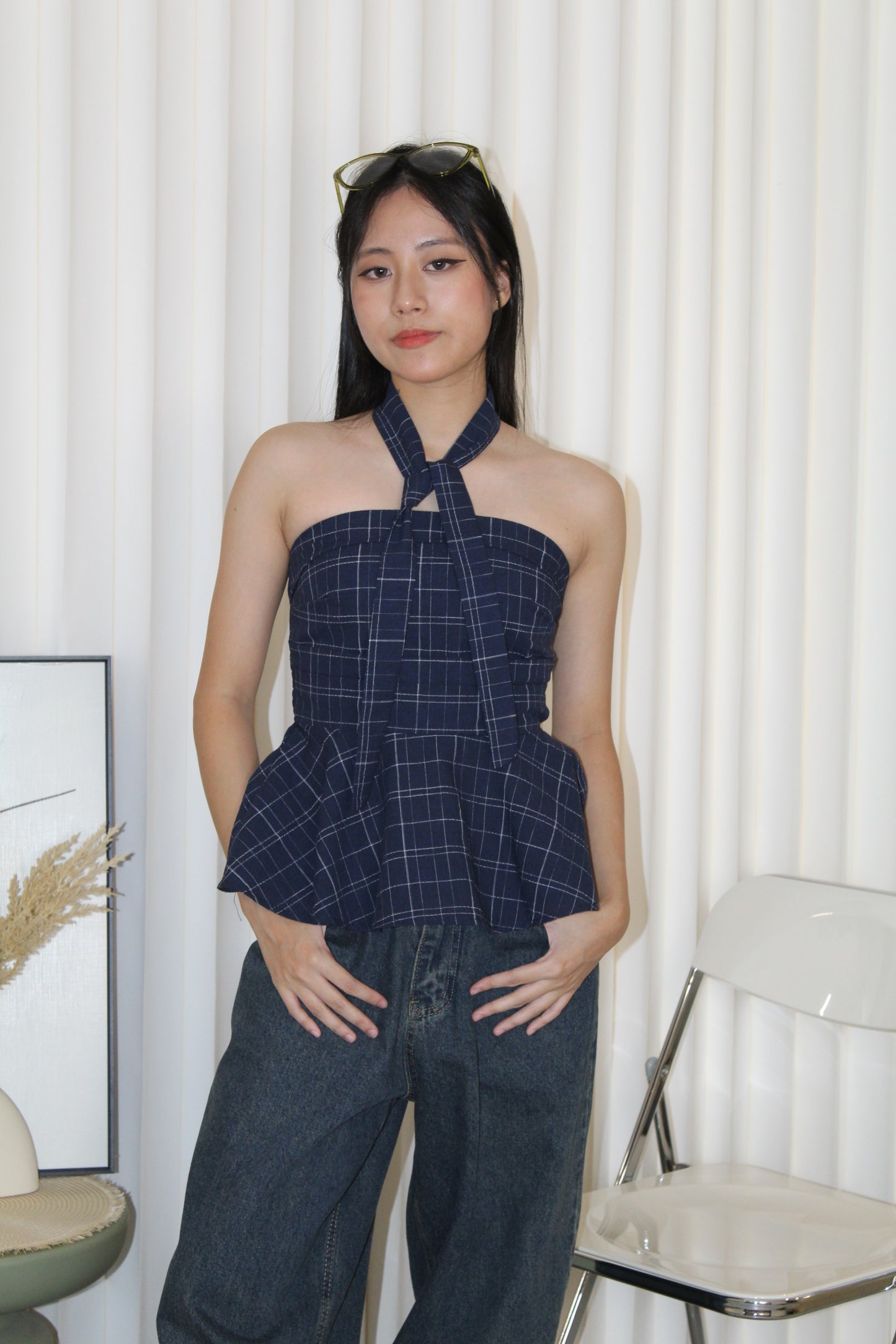 Hayden Tube Flare Top (Black)