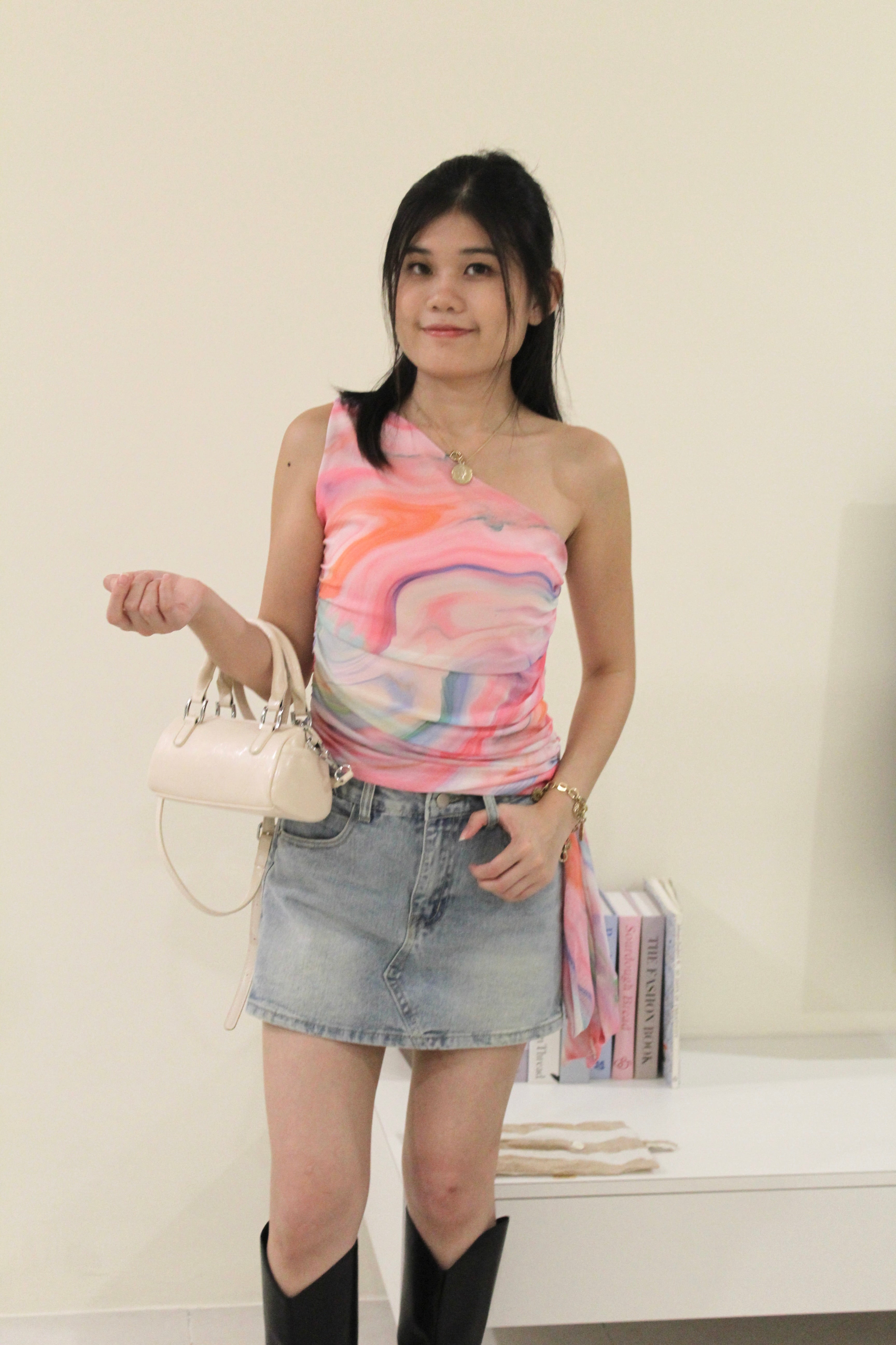 Pascalle Denim Skorts
