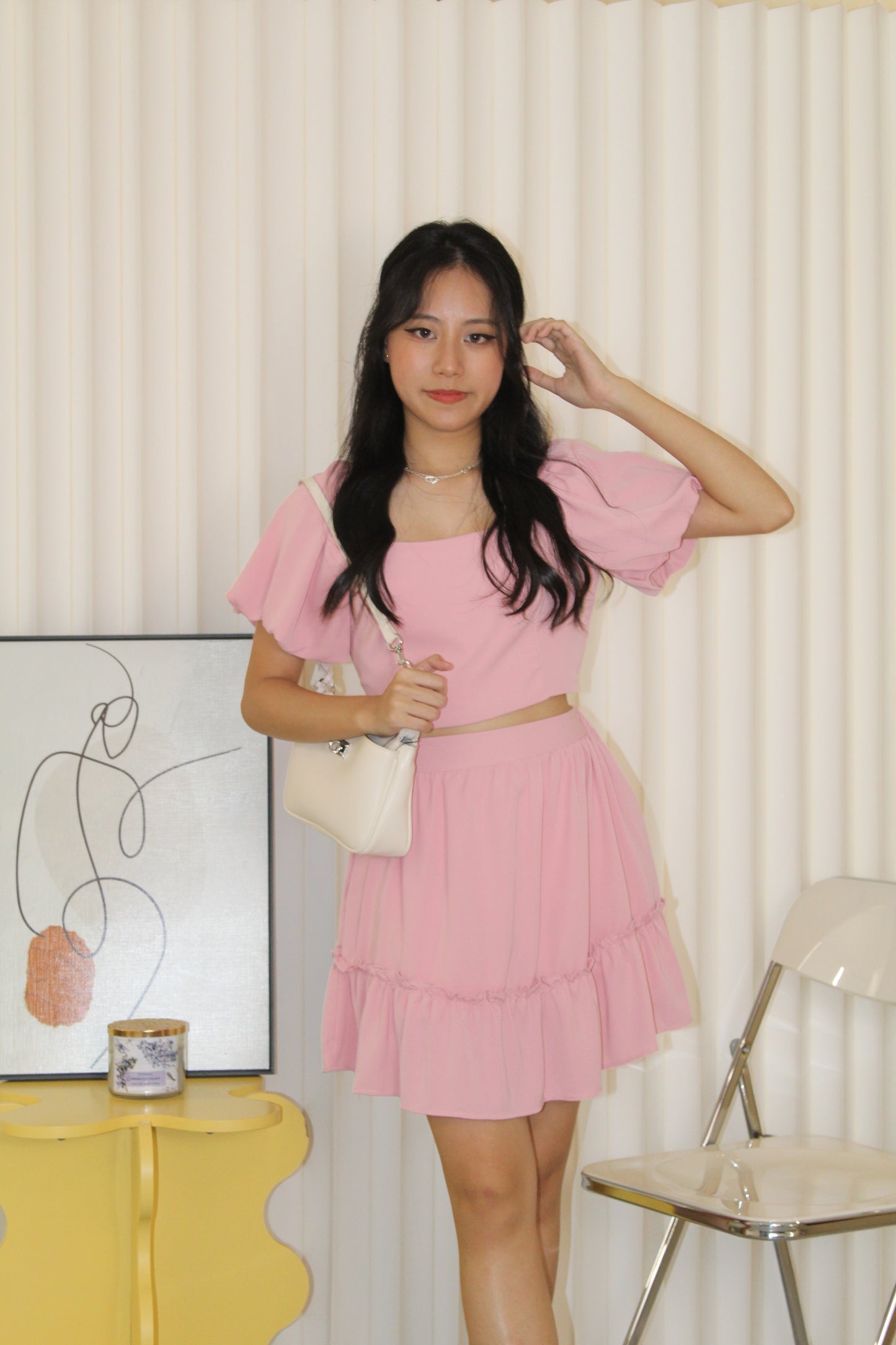 Casey Puff Set (Pink)