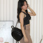 Megan Asymmetrical Mini Skirt (Khaki)