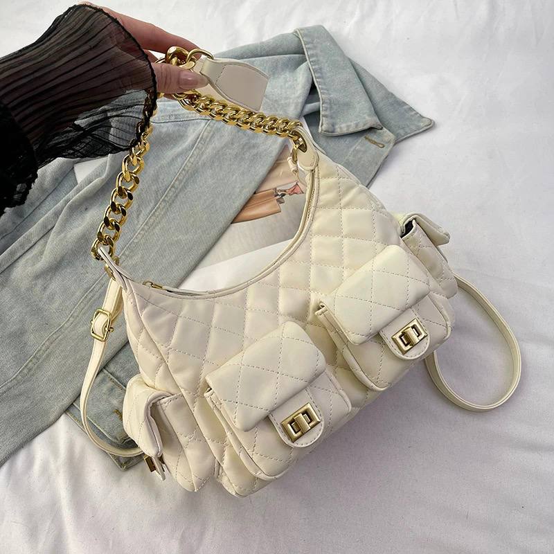 White Hobo Bag